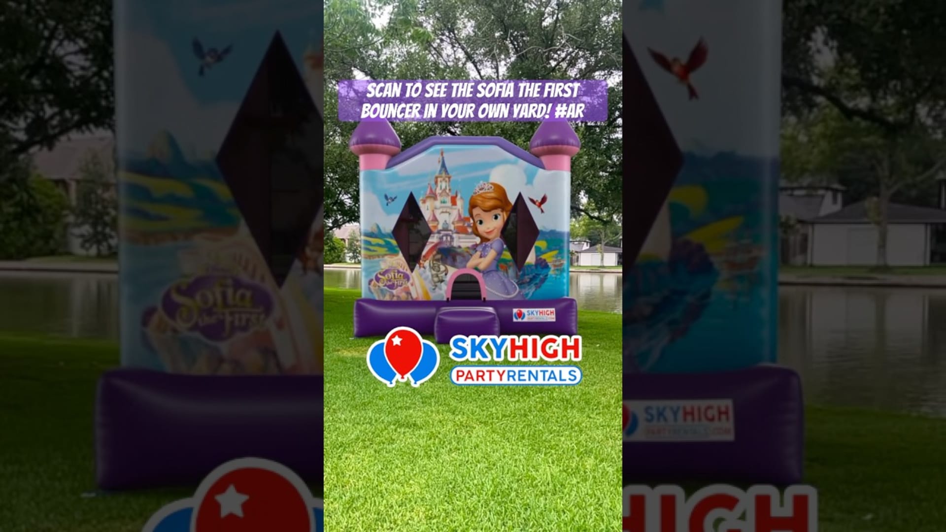 SkyHigh party rentals product featured video