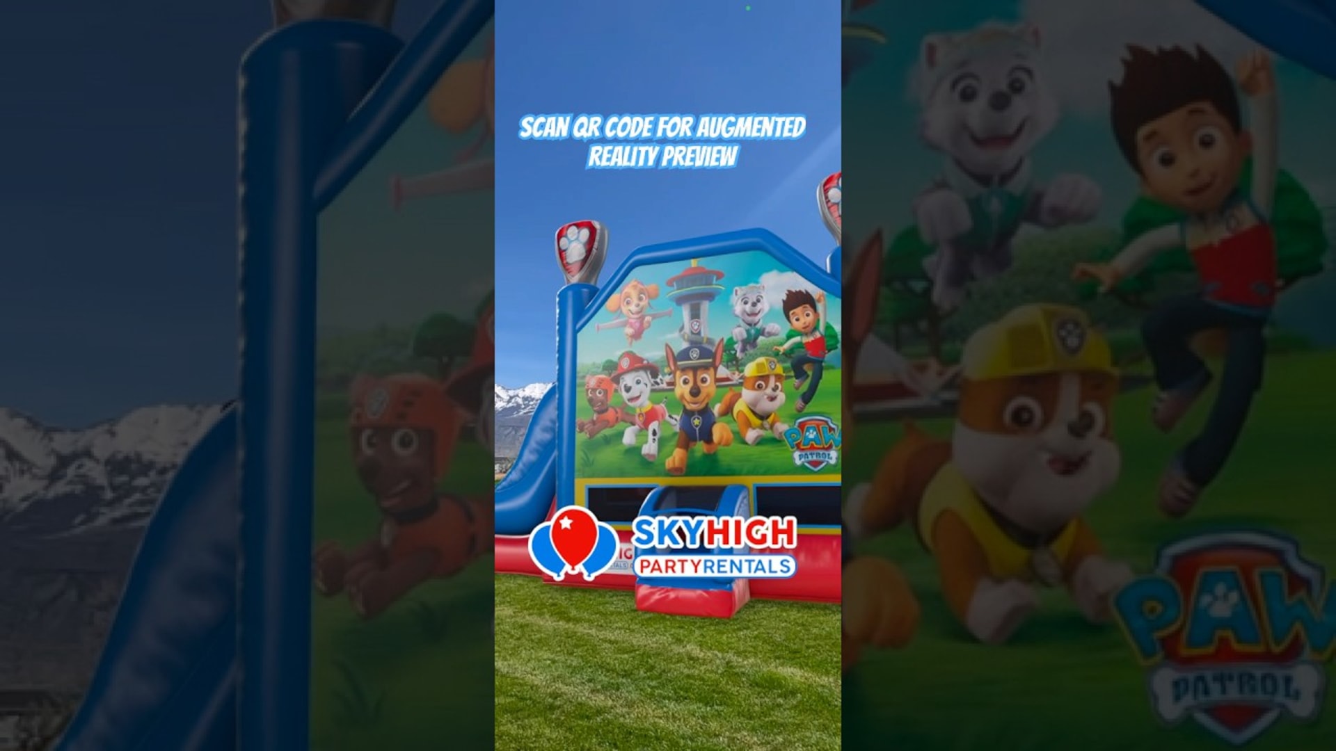 SkyHigh party rentals product featured video