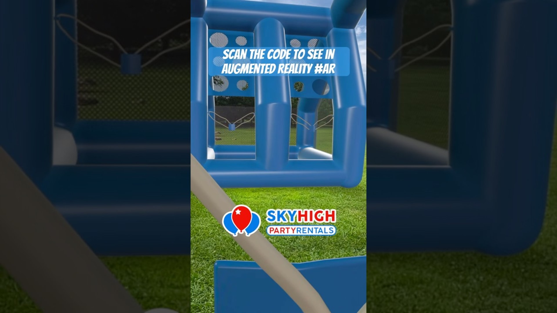 SkyHigh party rentals product featured video