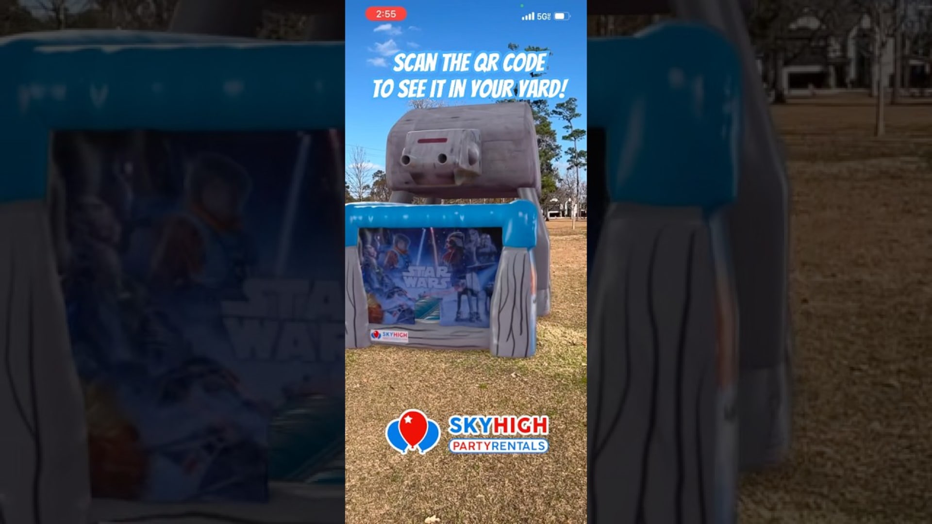 SkyHigh party rentals product featured video