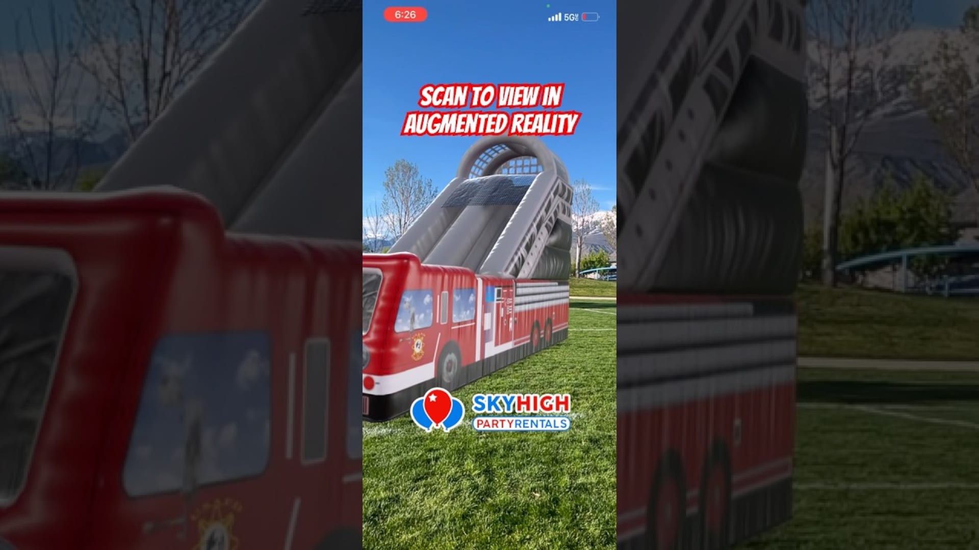 SkyHigh party rentals product featured video