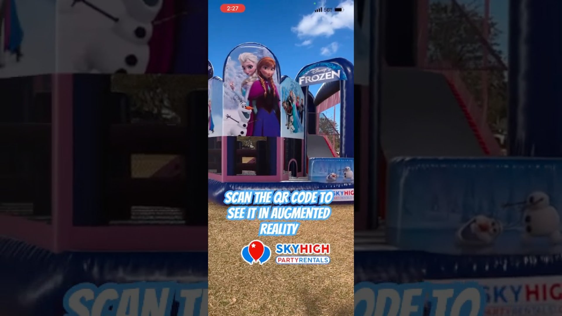 SkyHigh party rentals product featured video