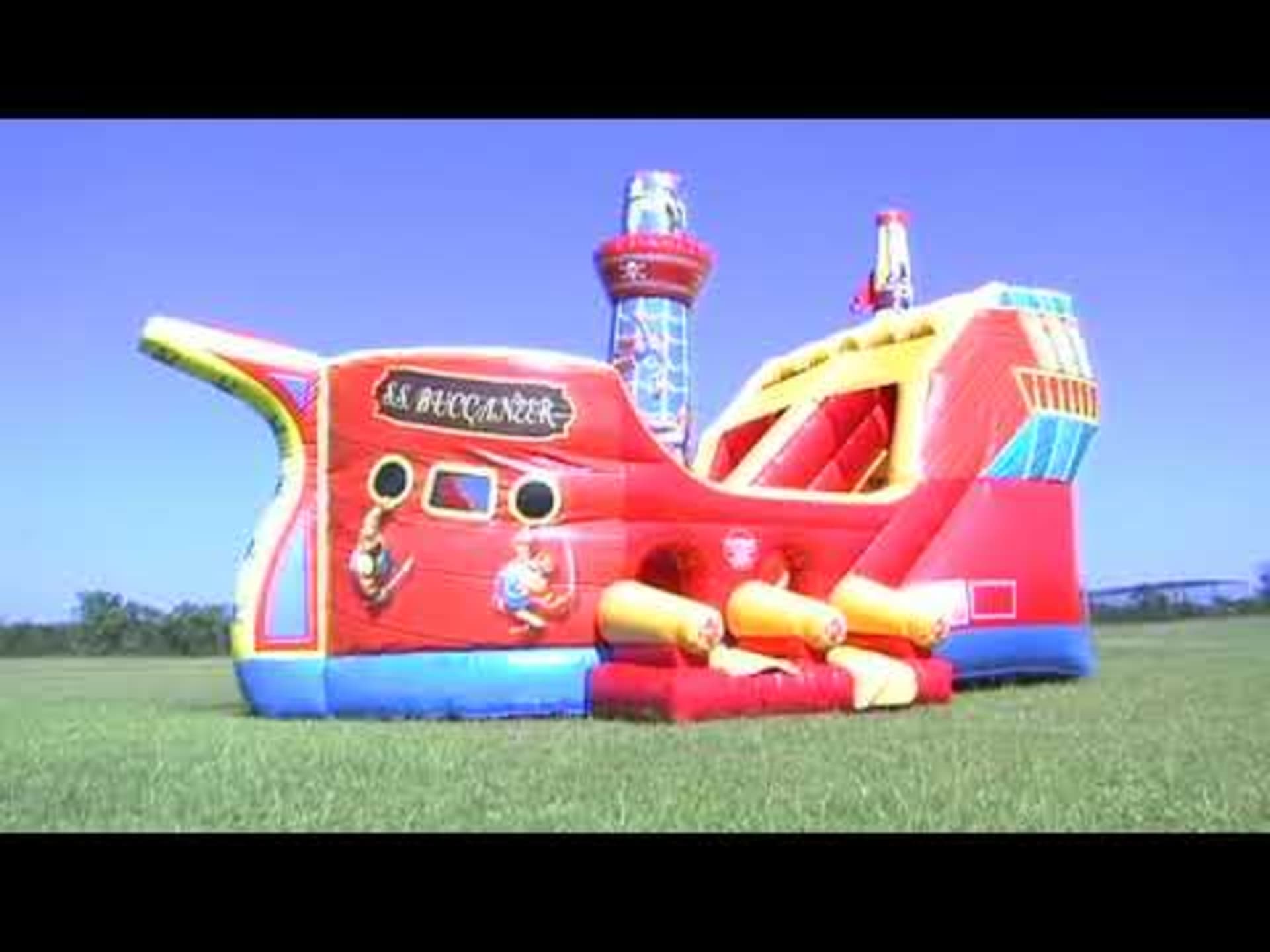 Pirate Ship Climb and Slide - Video