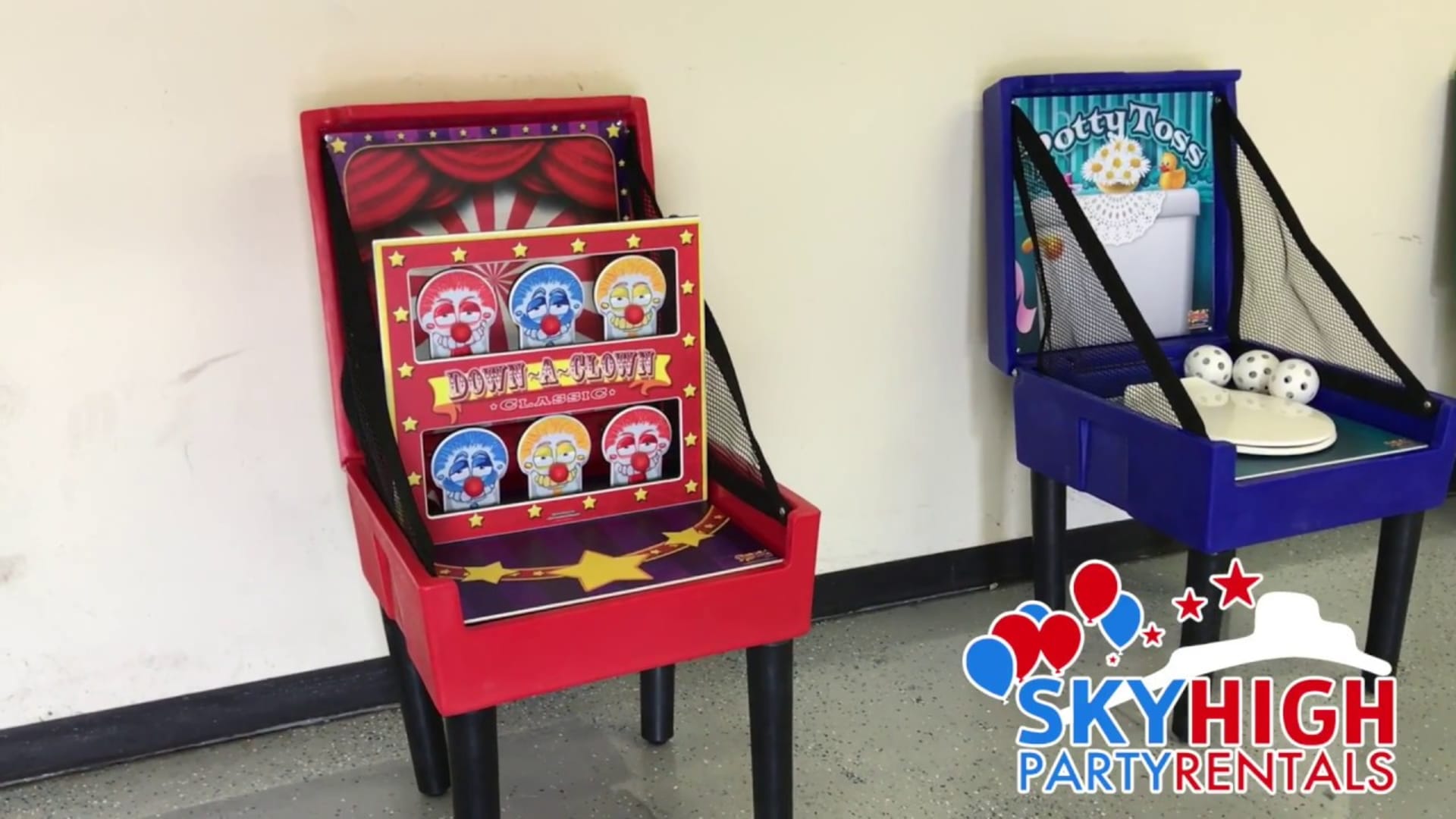 Clown Teeth Carnival Game - Video