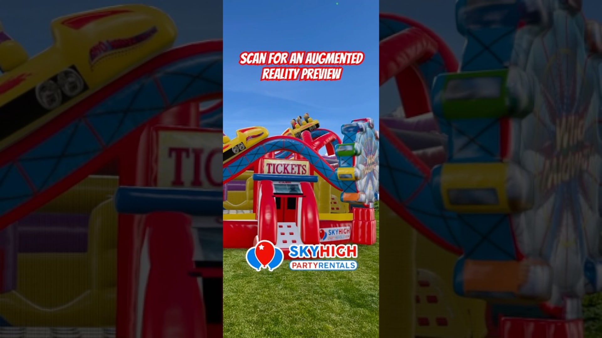 SkyHigh party rentals product featured video