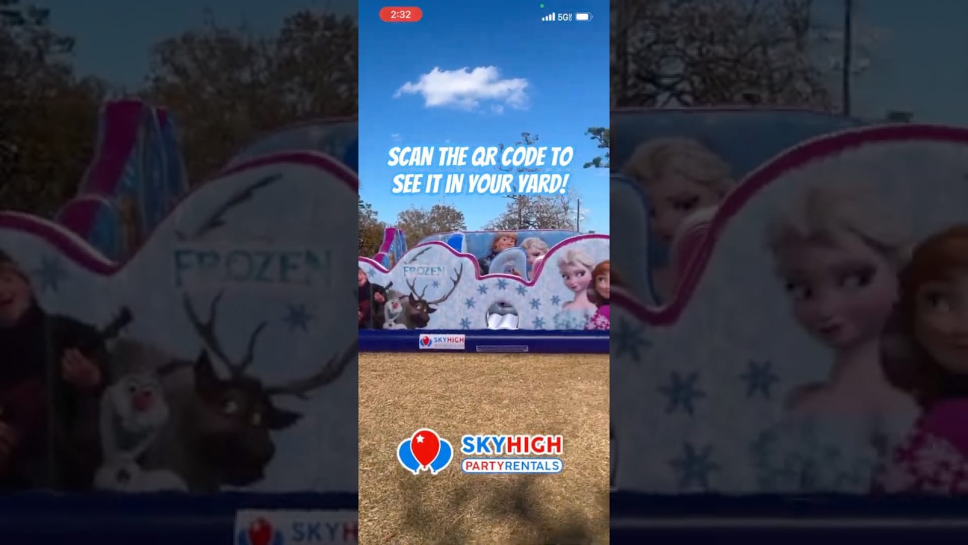 SkyHigh party rentals product featured video