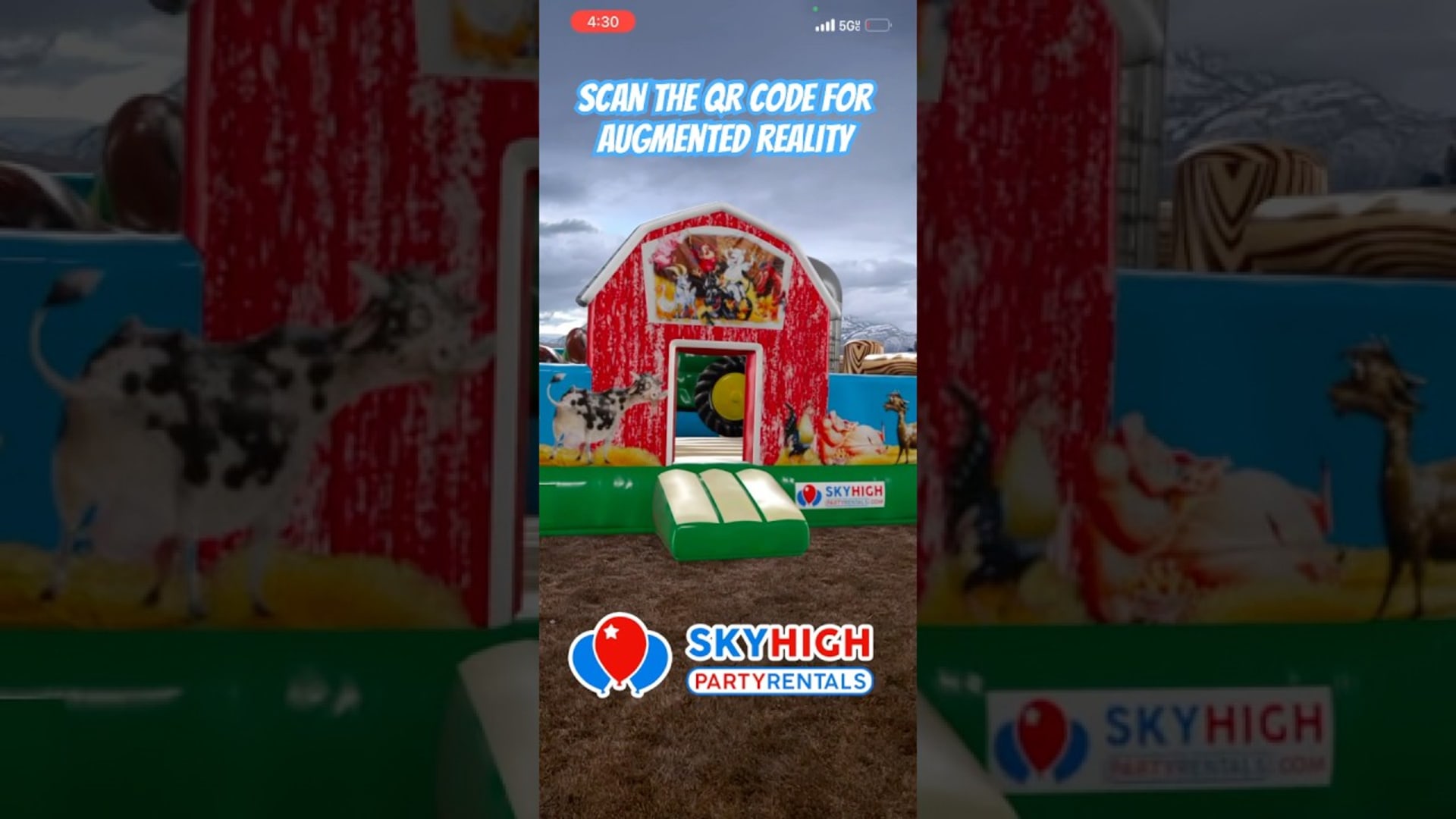 SkyHigh party rentals product featured video