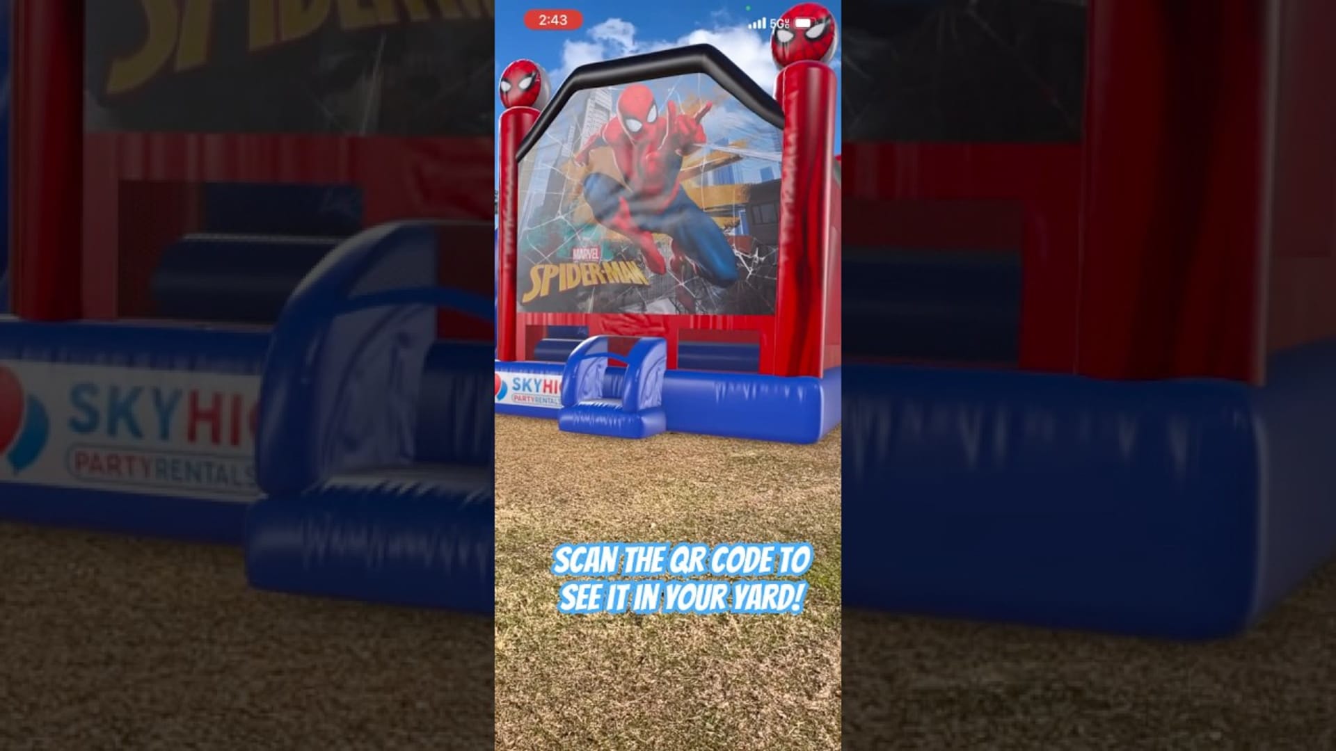 SkyHigh party rentals product featured video