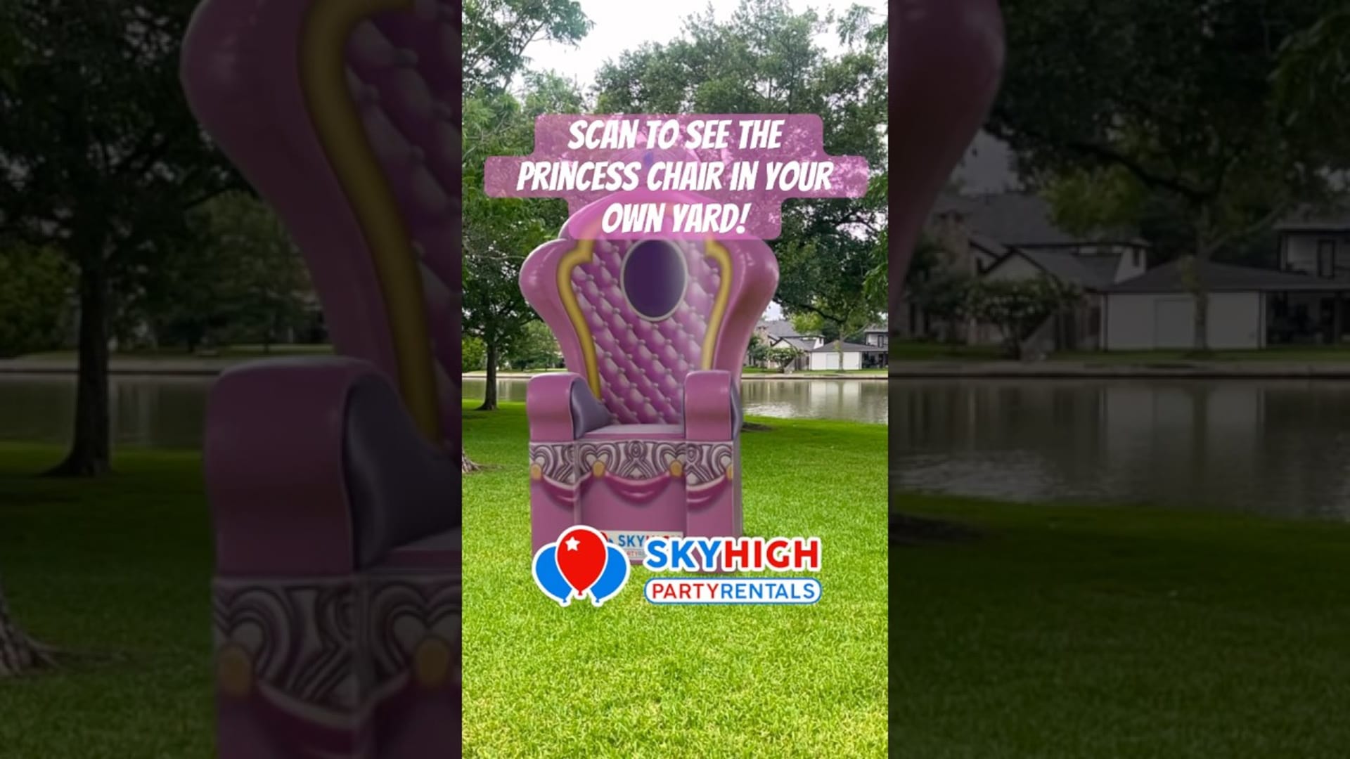 SkyHigh party rentals product featured video