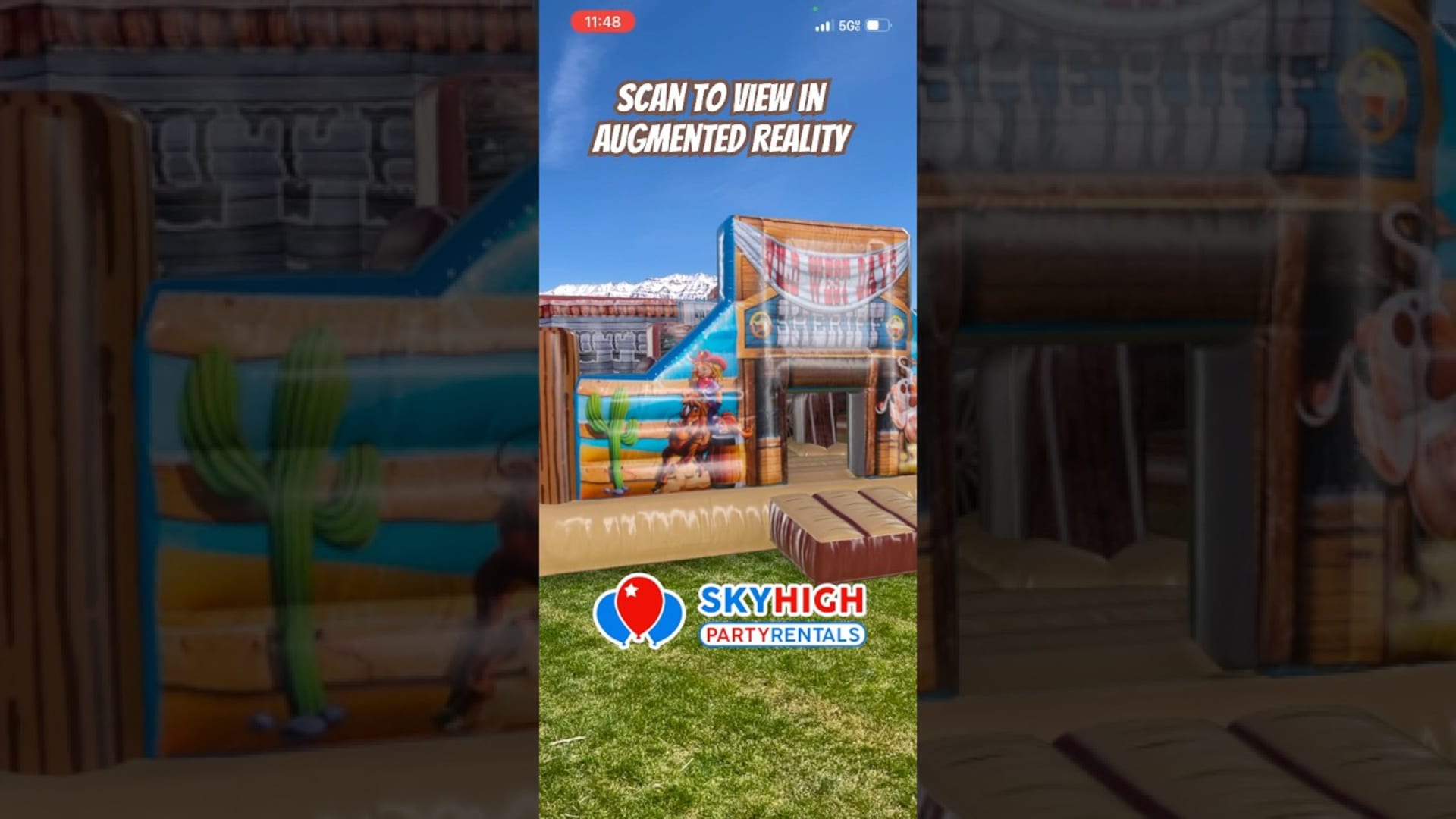 SkyHigh party rentals product featured video