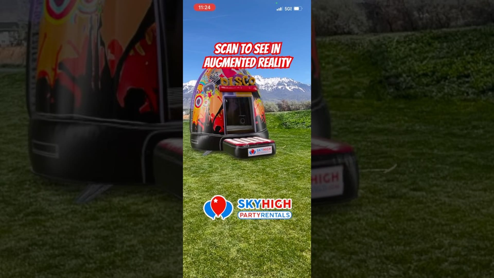 SkyHigh party rentals product featured video