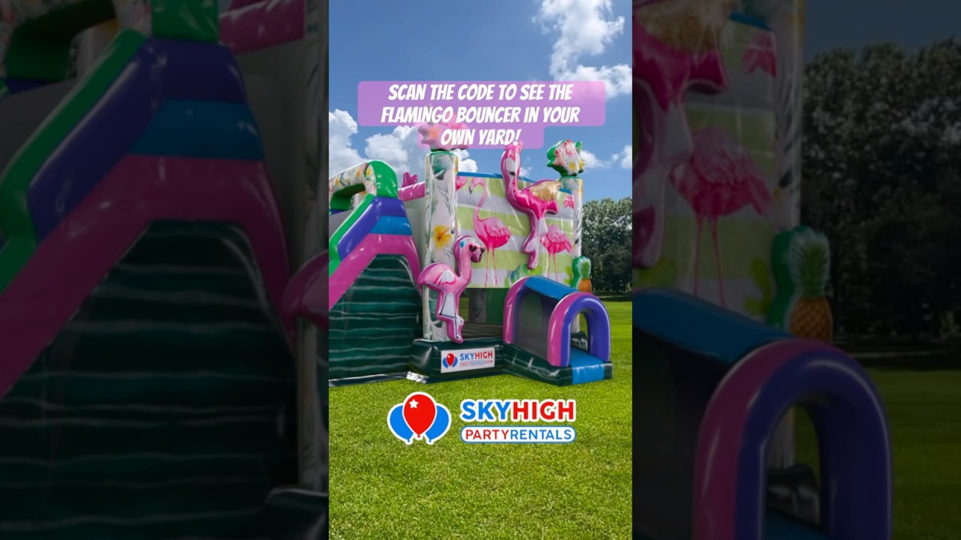 SkyHigh party rentals product featured video