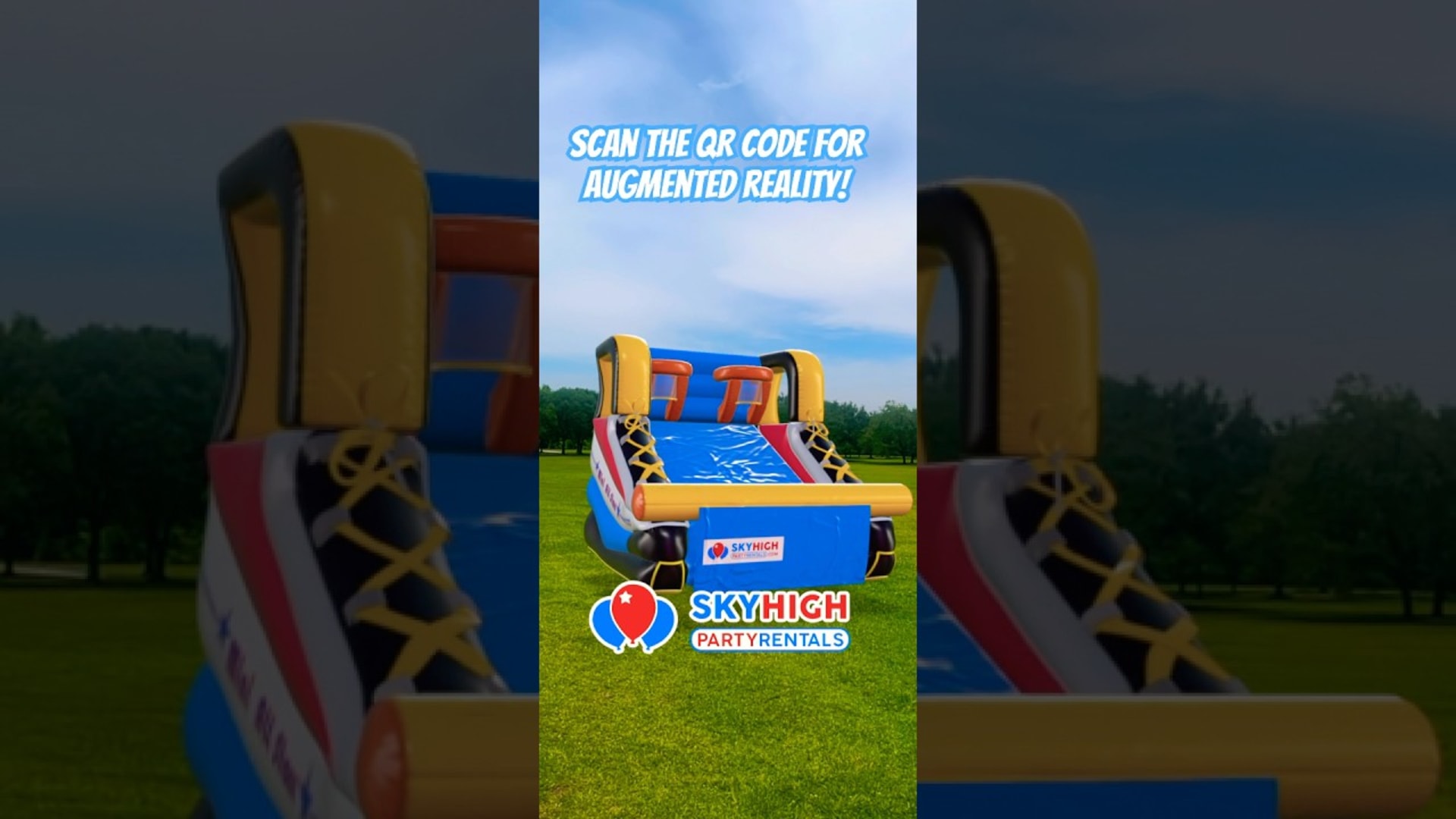 SkyHigh party rentals product featured video
