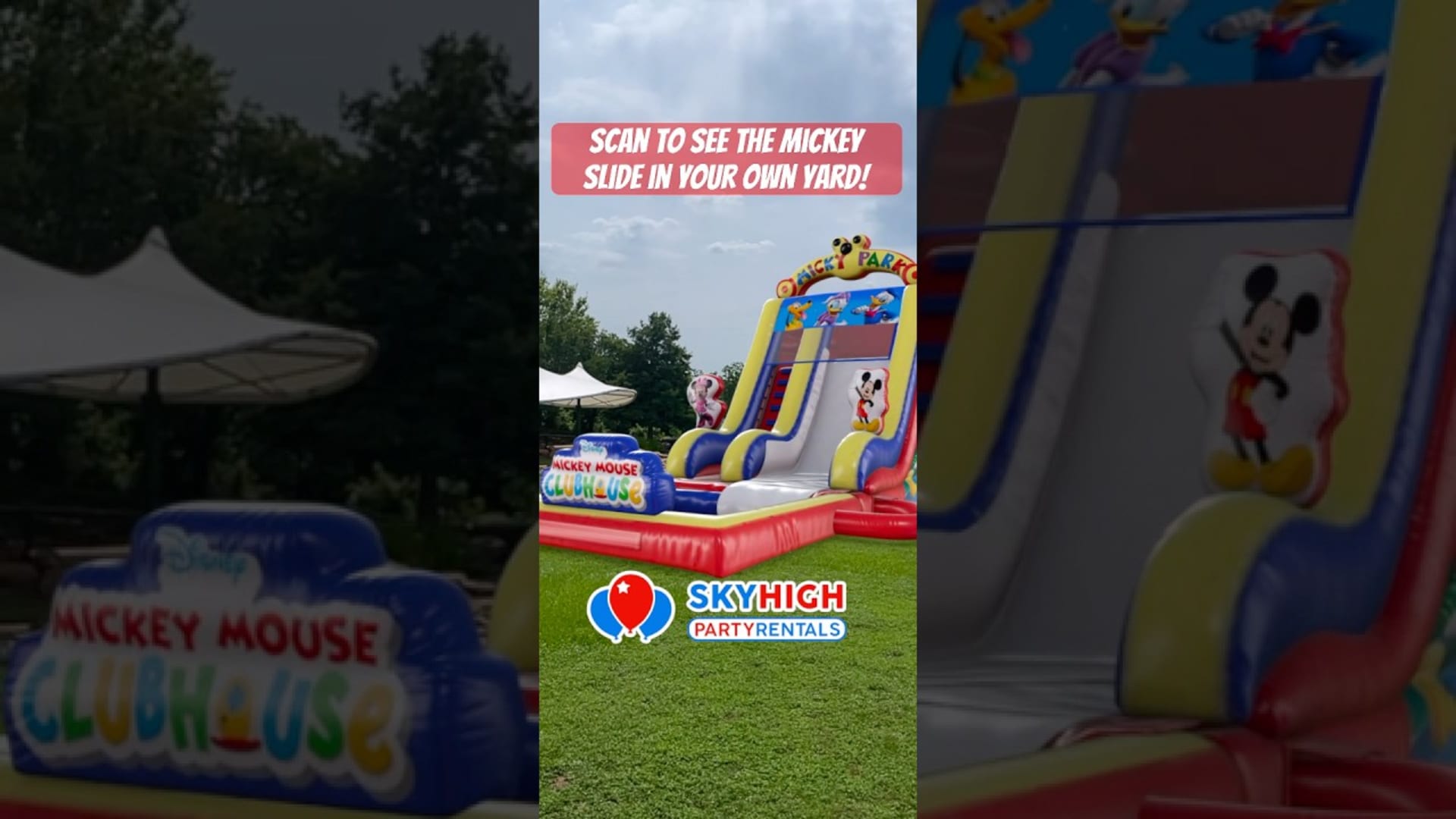 SkyHigh party rentals product featured video