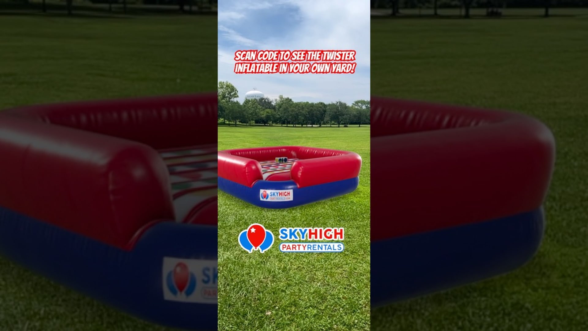 SkyHigh party rentals product featured video