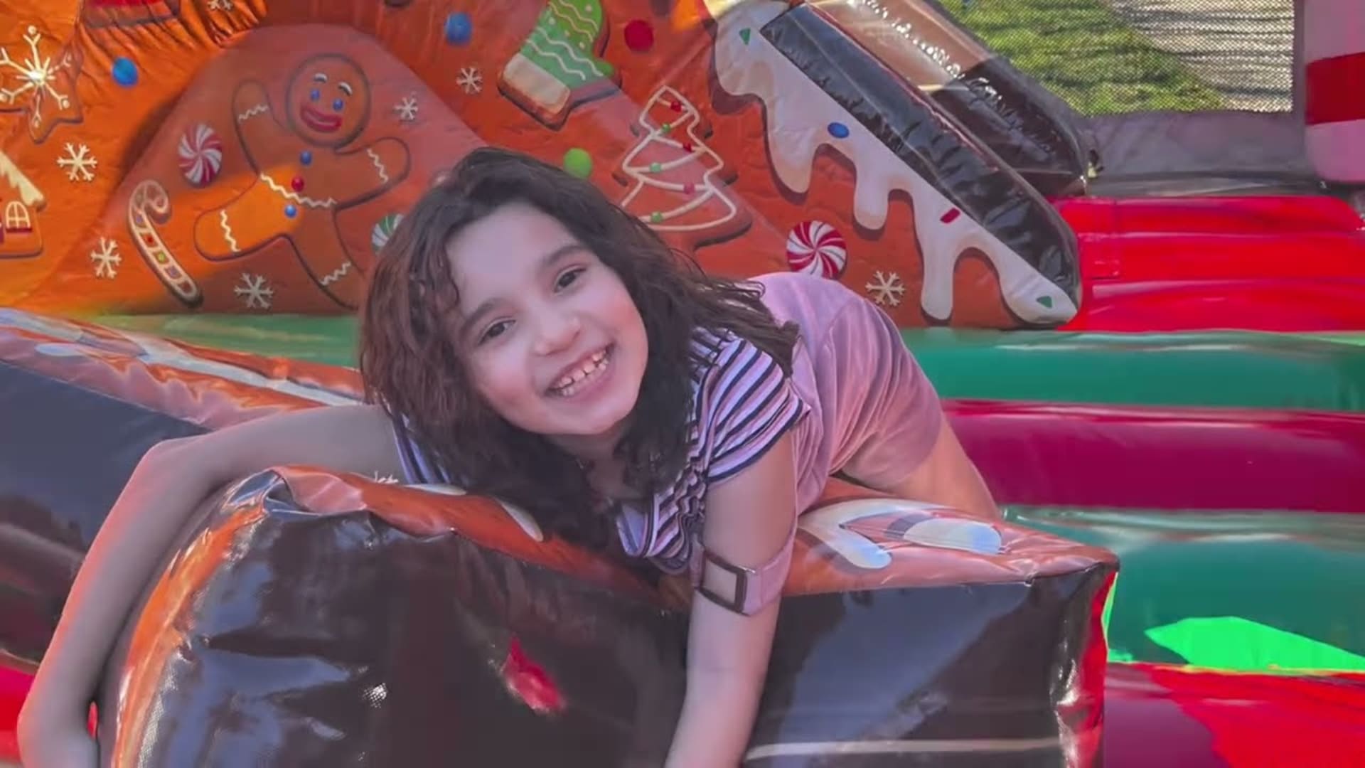 Gingerbread Wonder Playland Bounce House - Video