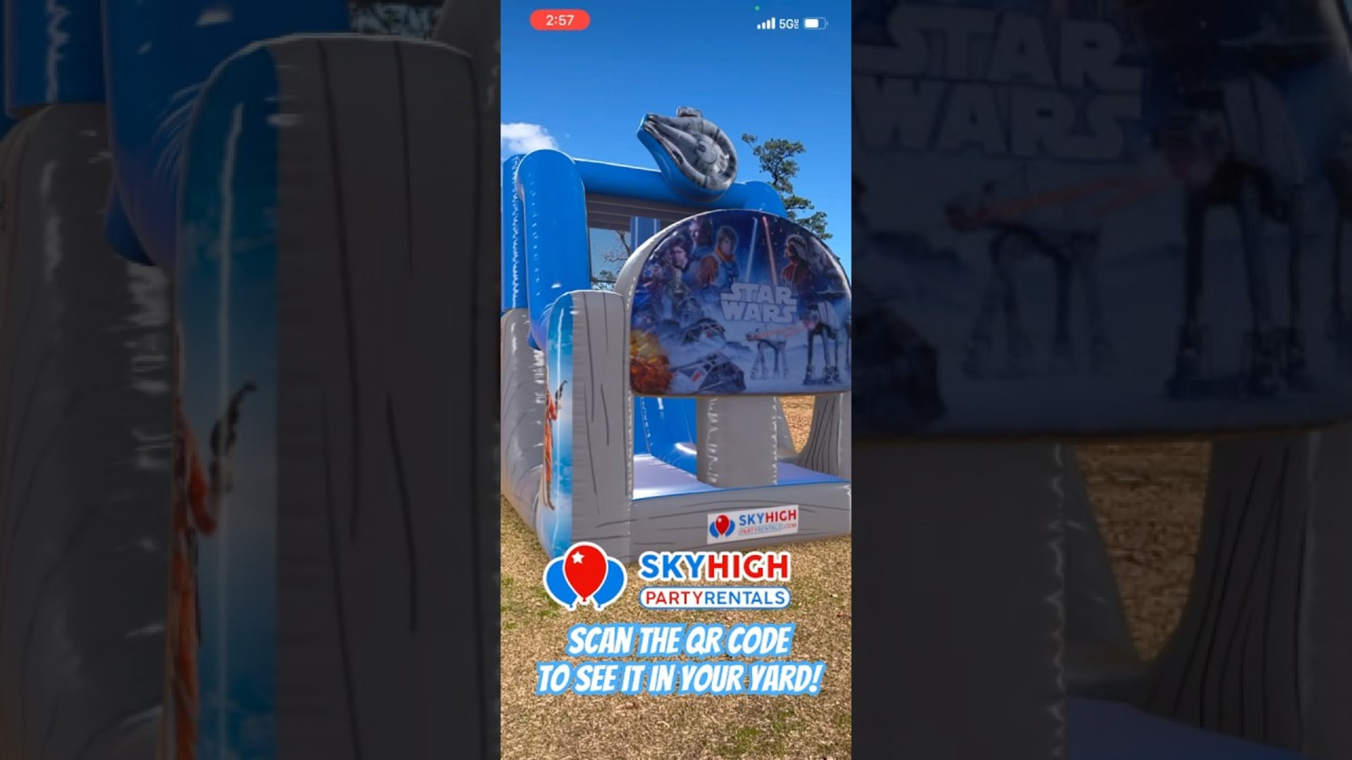 SkyHigh party rentals product featured video