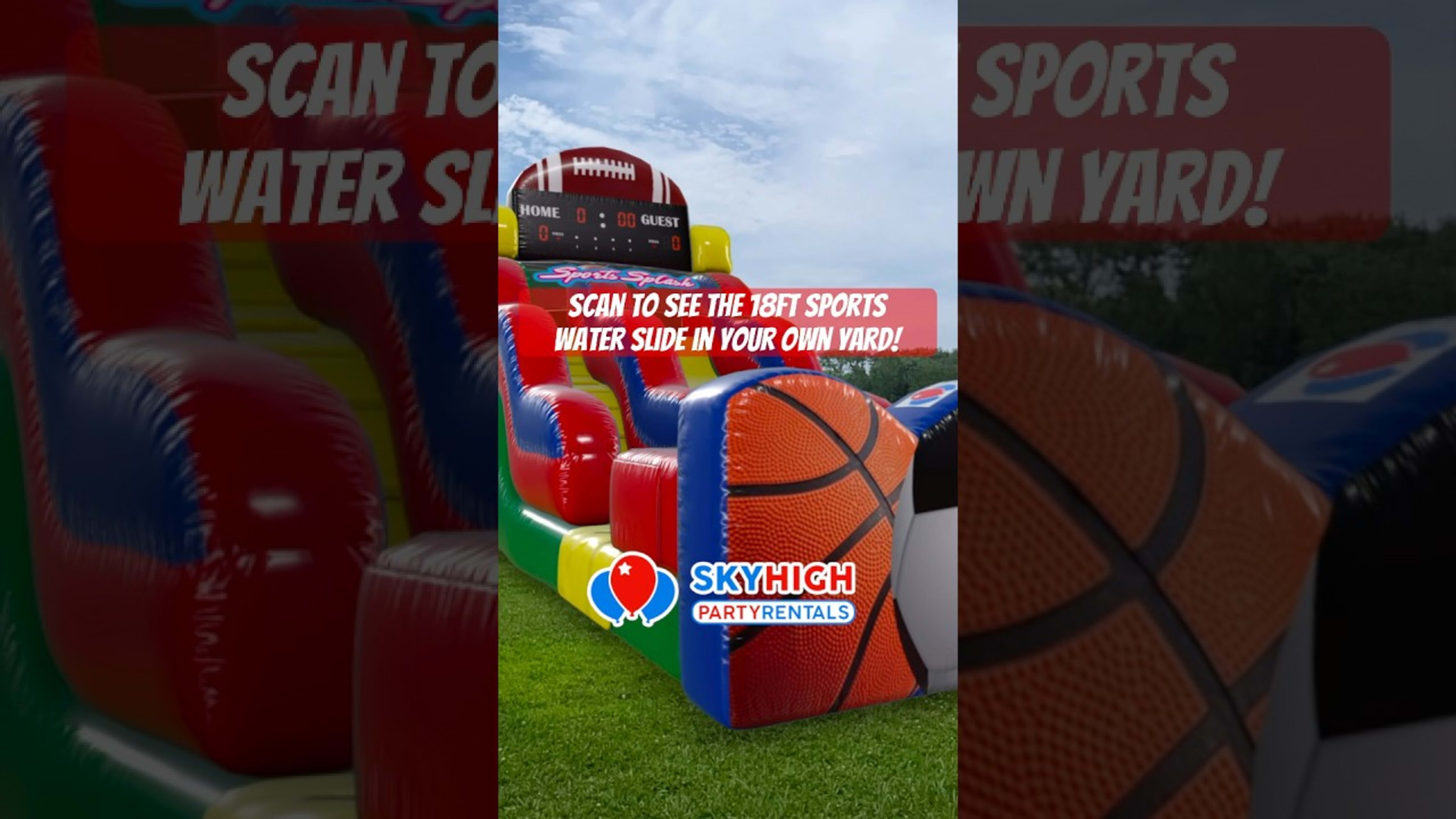 SkyHigh party rentals product featured video