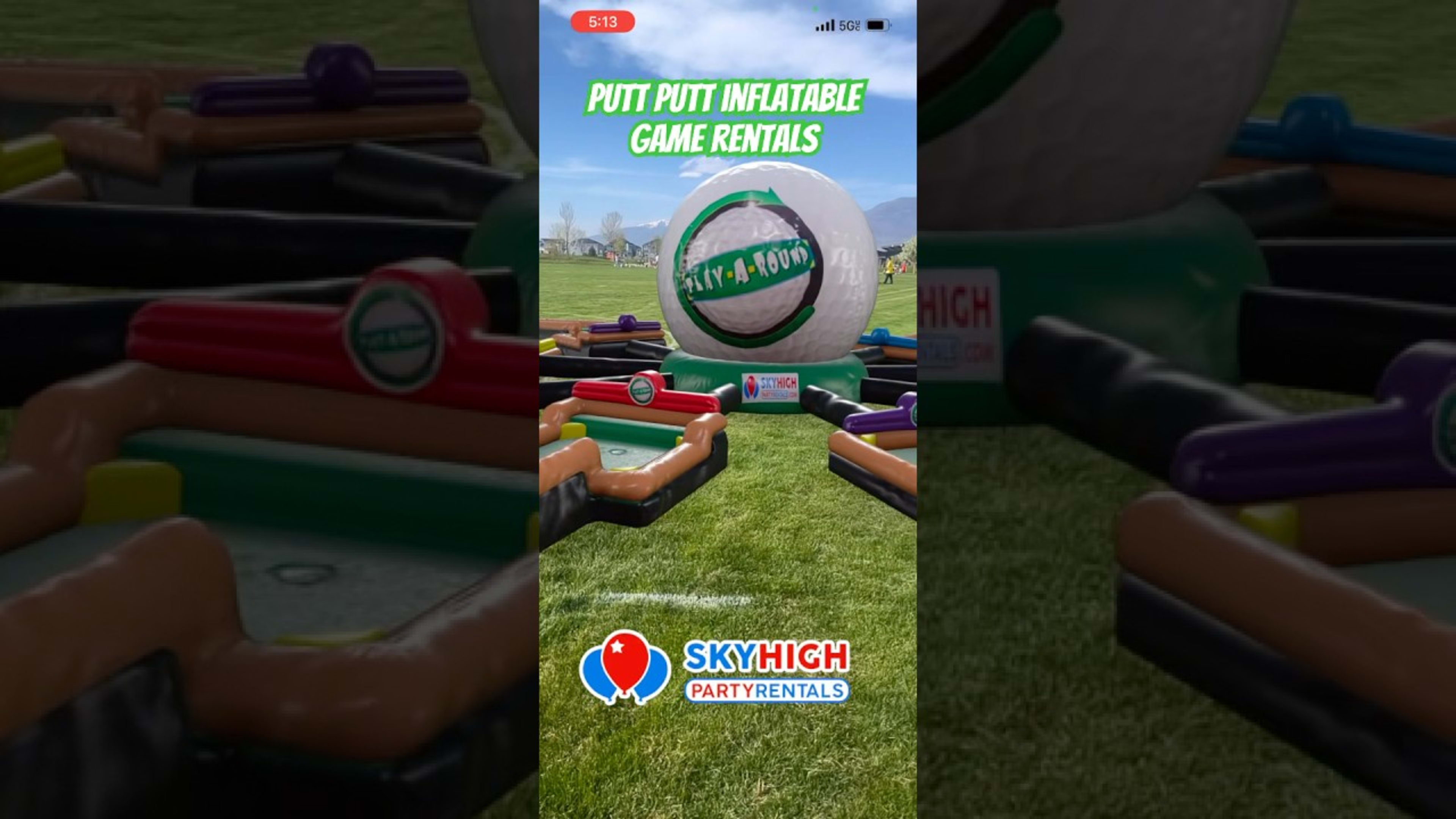 SkyHigh party rentals product featured video