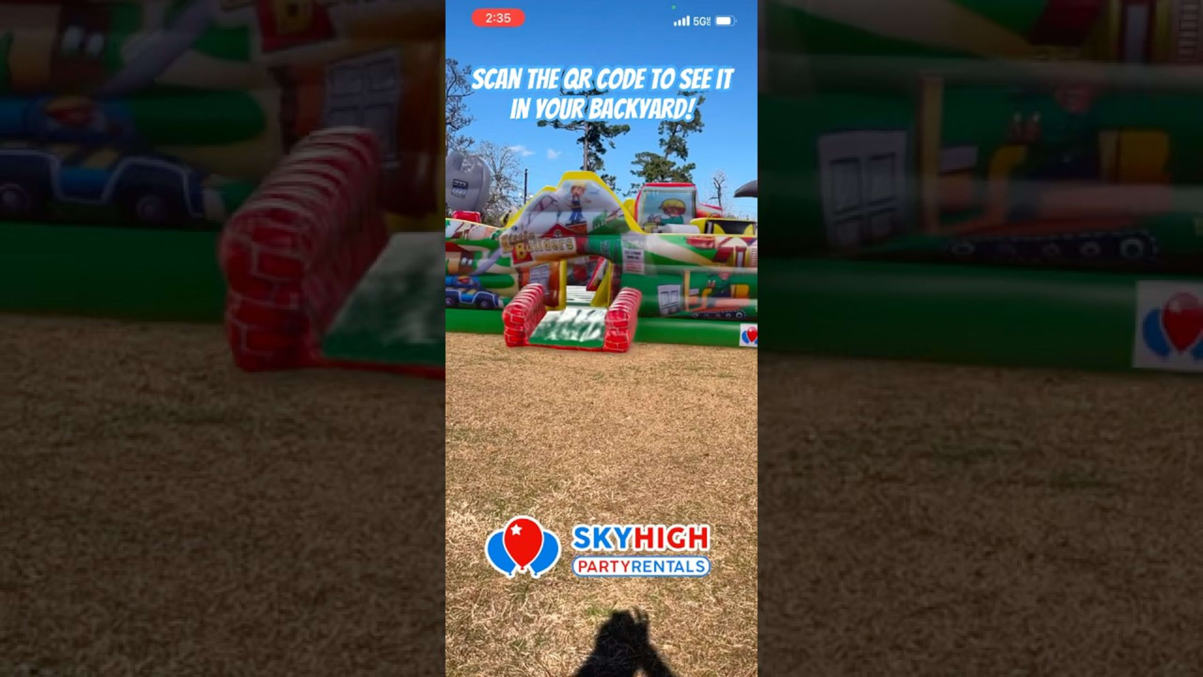 SkyHigh party rentals product featured video