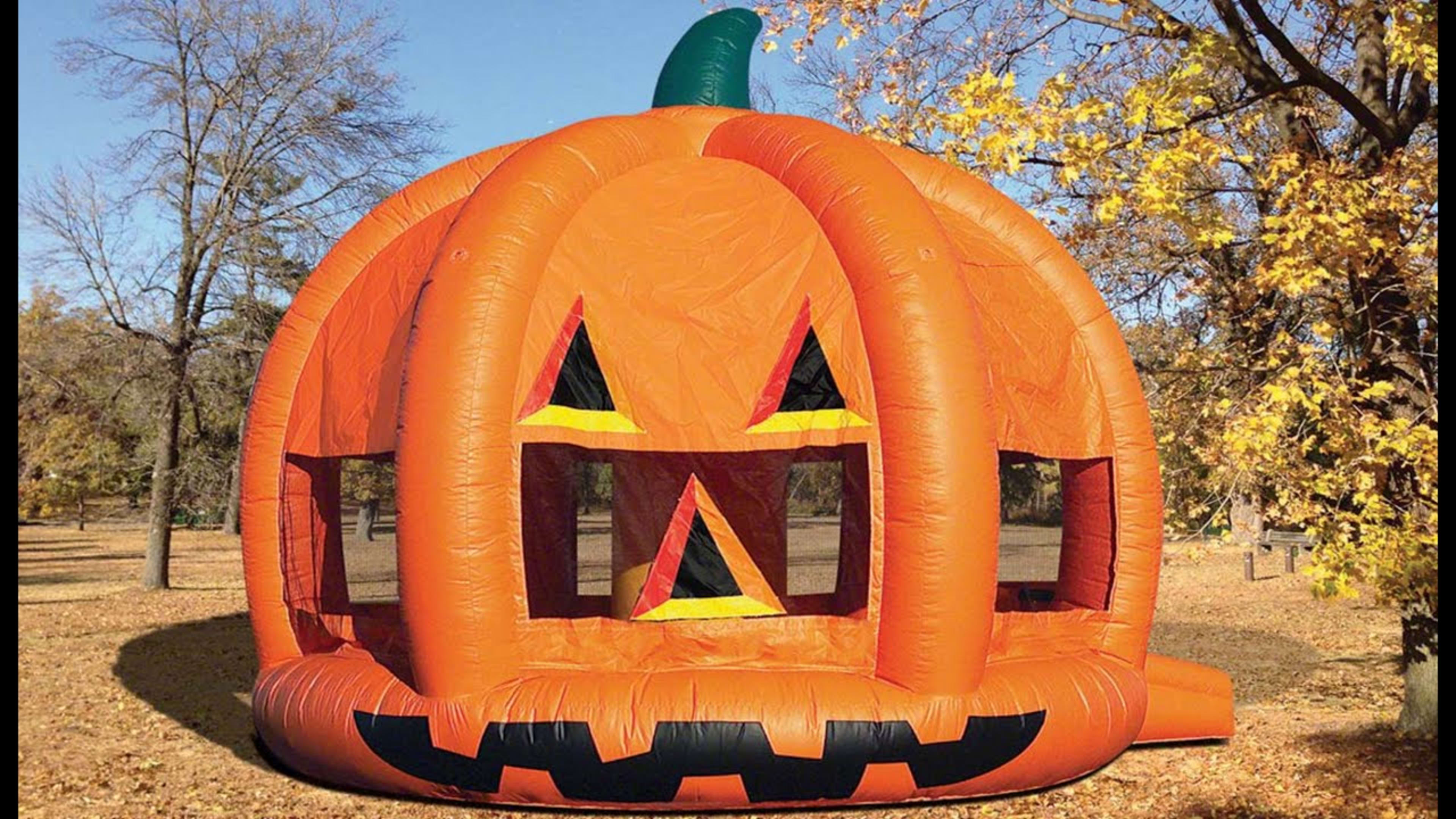 Pumpkin Bounce House - Video