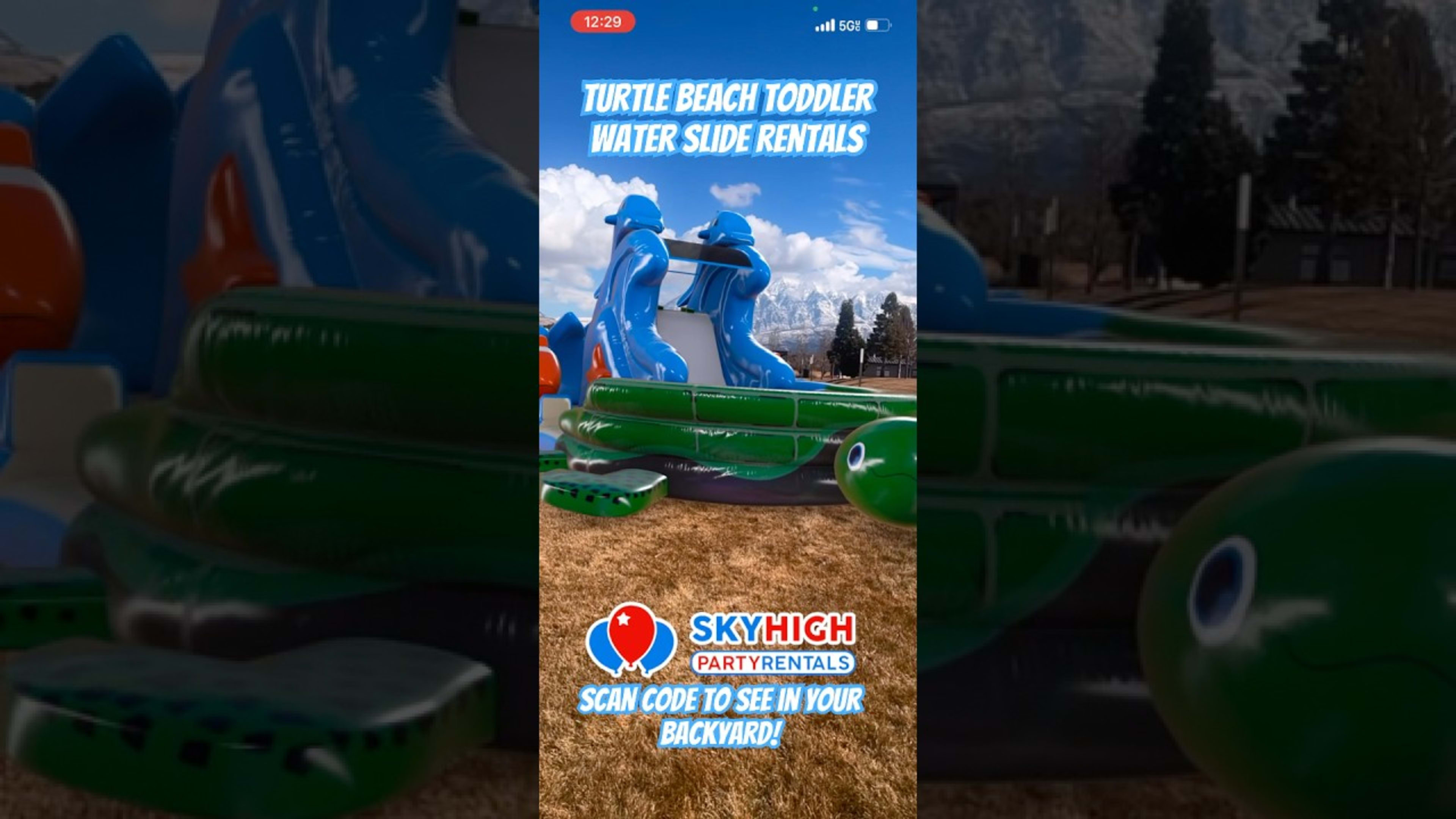 SkyHigh party rentals product featured video