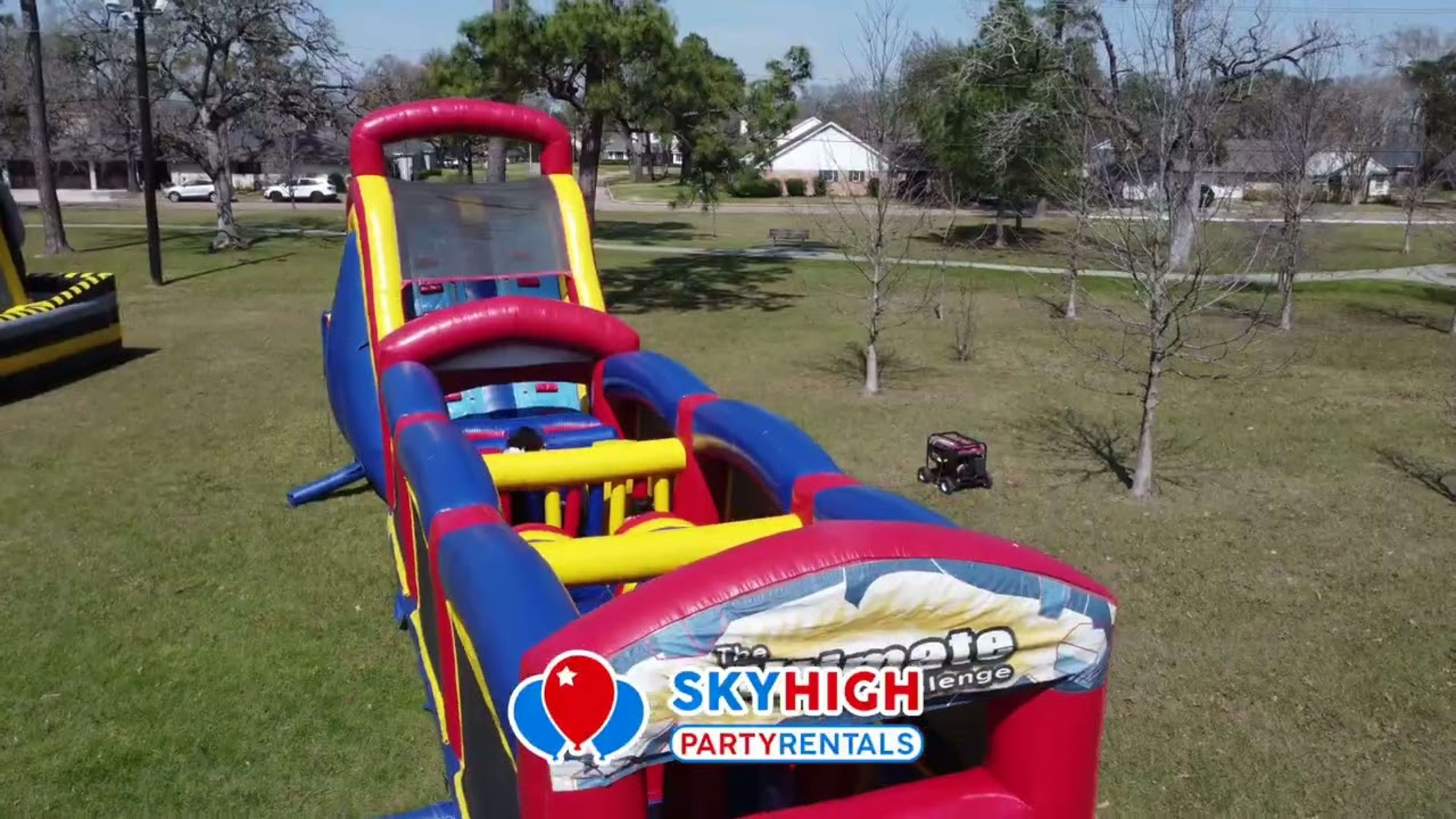 60ft Obstacle Course - Video