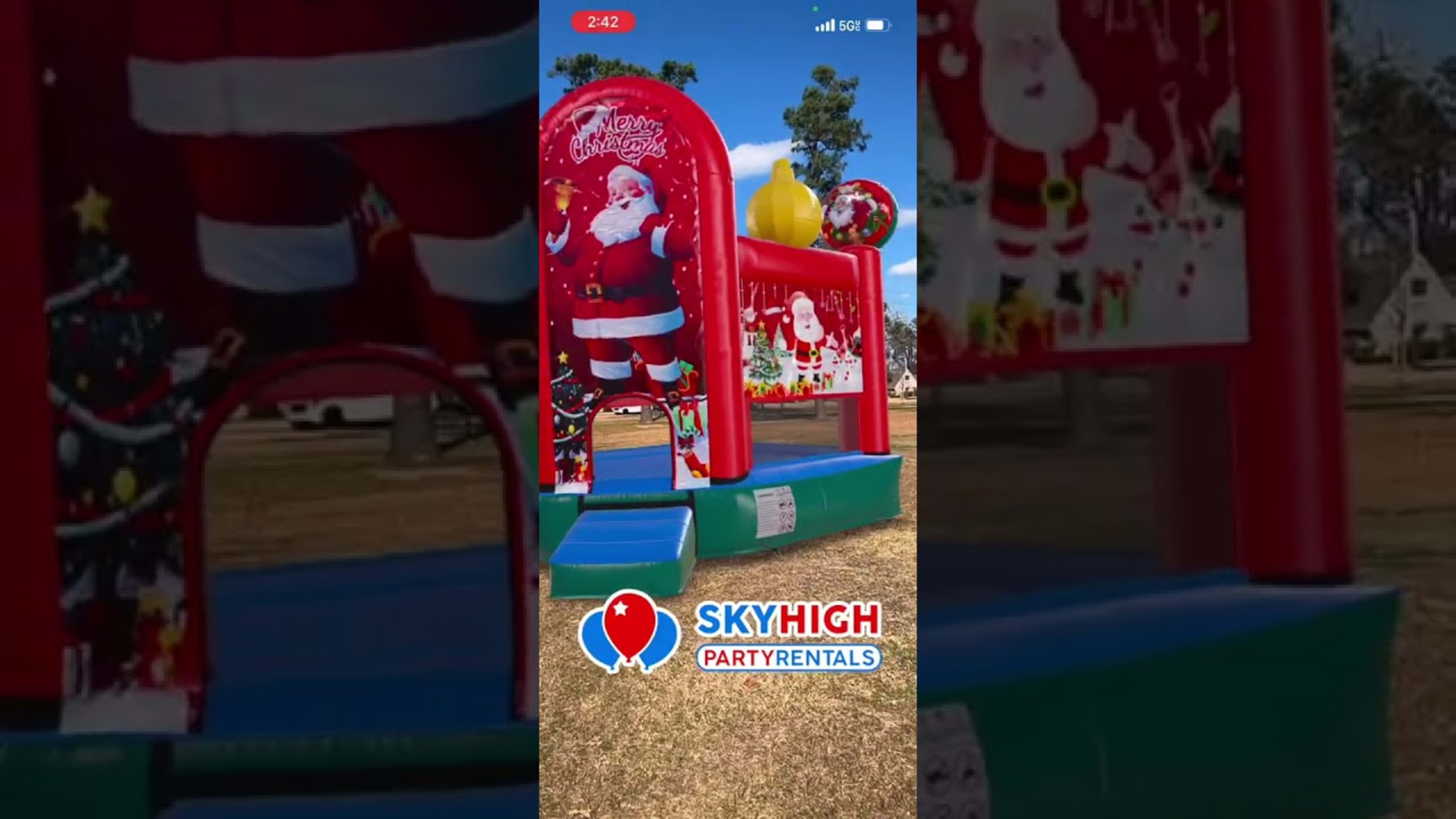 SkyHigh party rentals product featured video