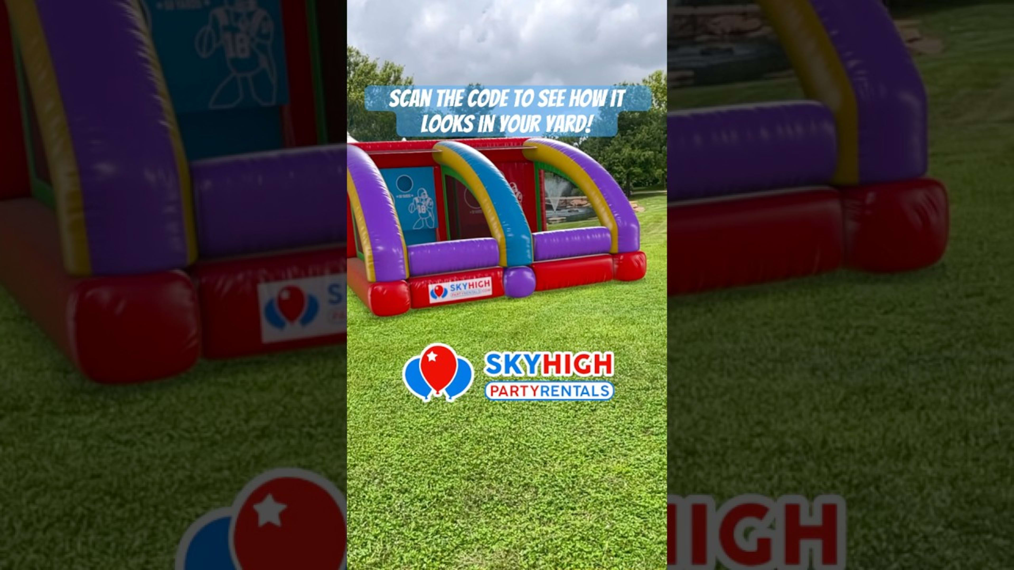 SkyHigh party rentals product featured video