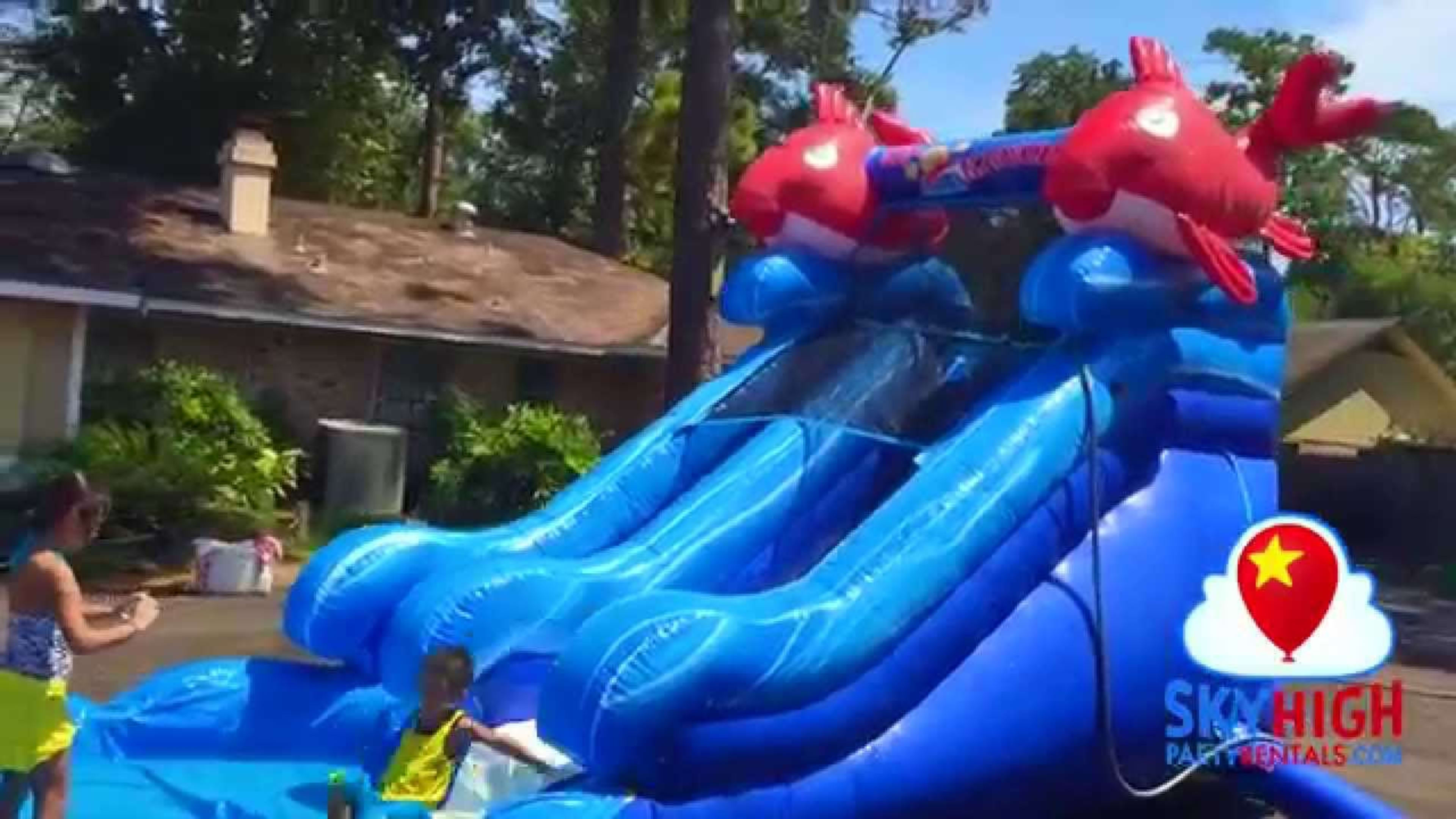 Lil Kahuna Toddler Water Slide - Video