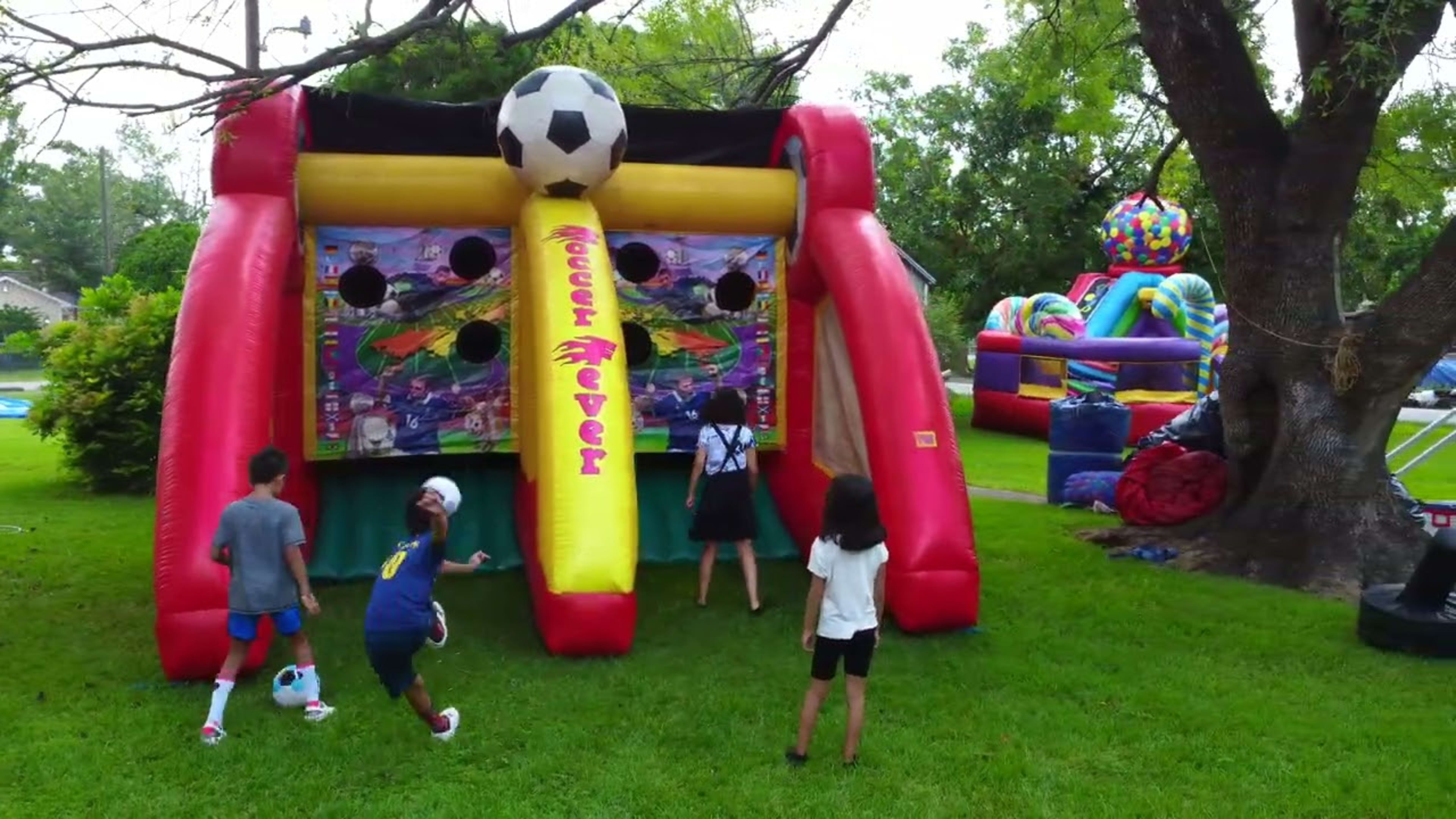 Soccer Fever Inflatable Game - Video