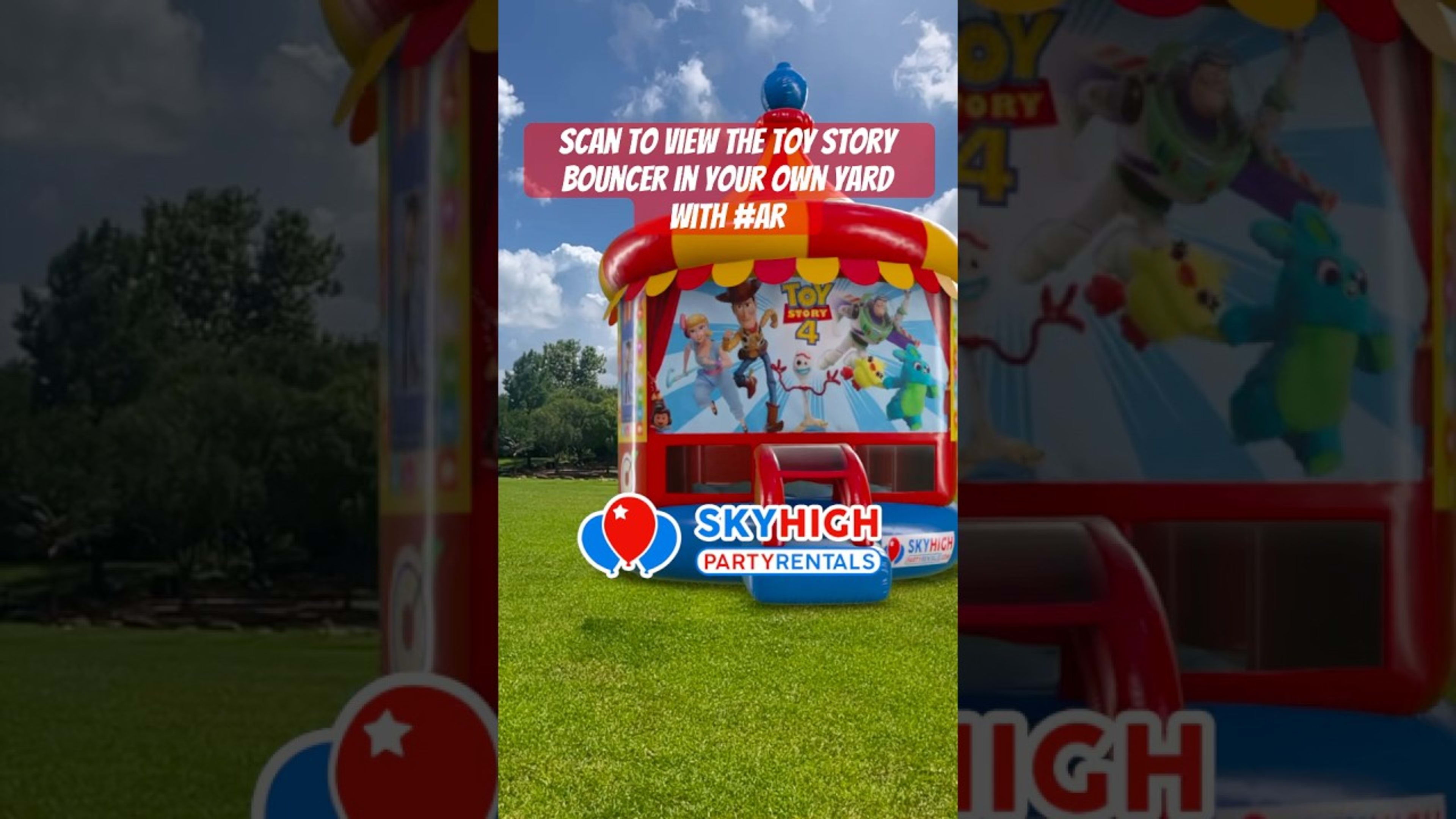 SkyHigh party rentals product featured video