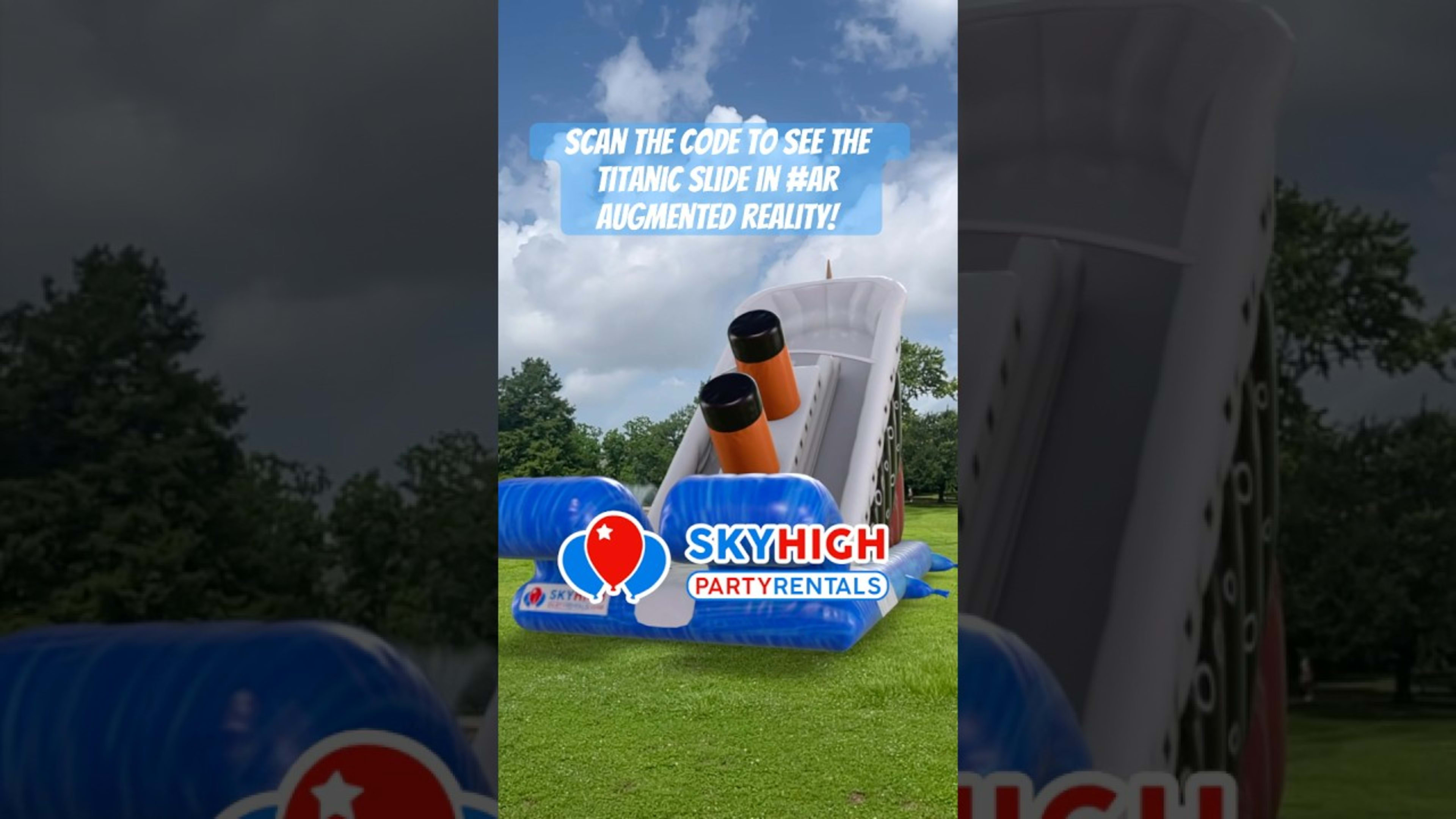 SkyHigh party rentals product featured video