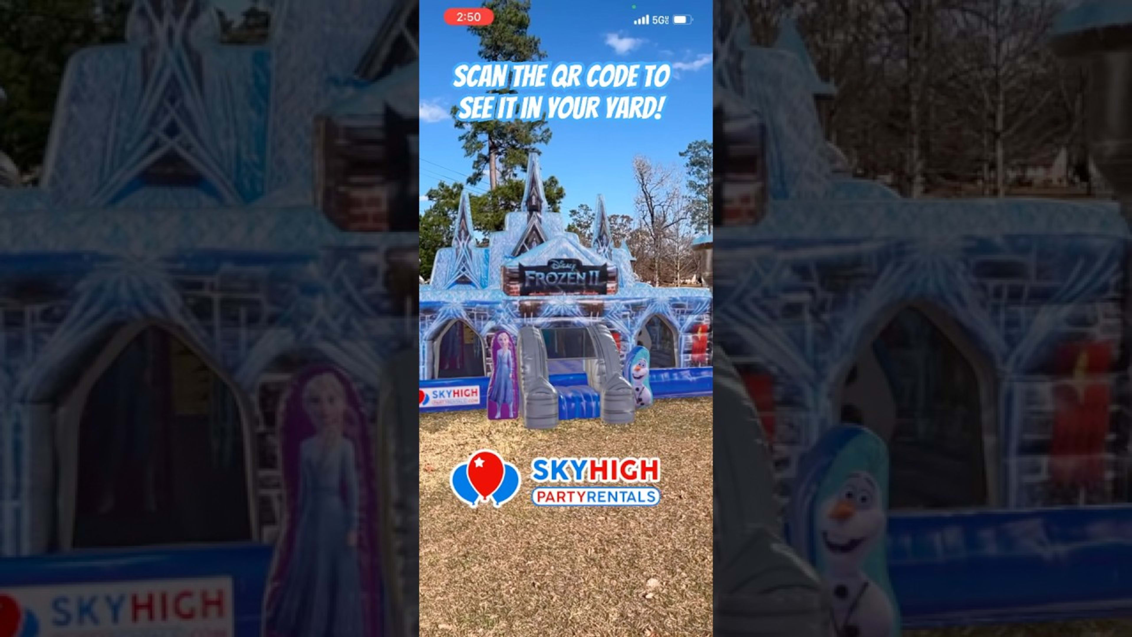 SkyHigh party rentals product featured video
