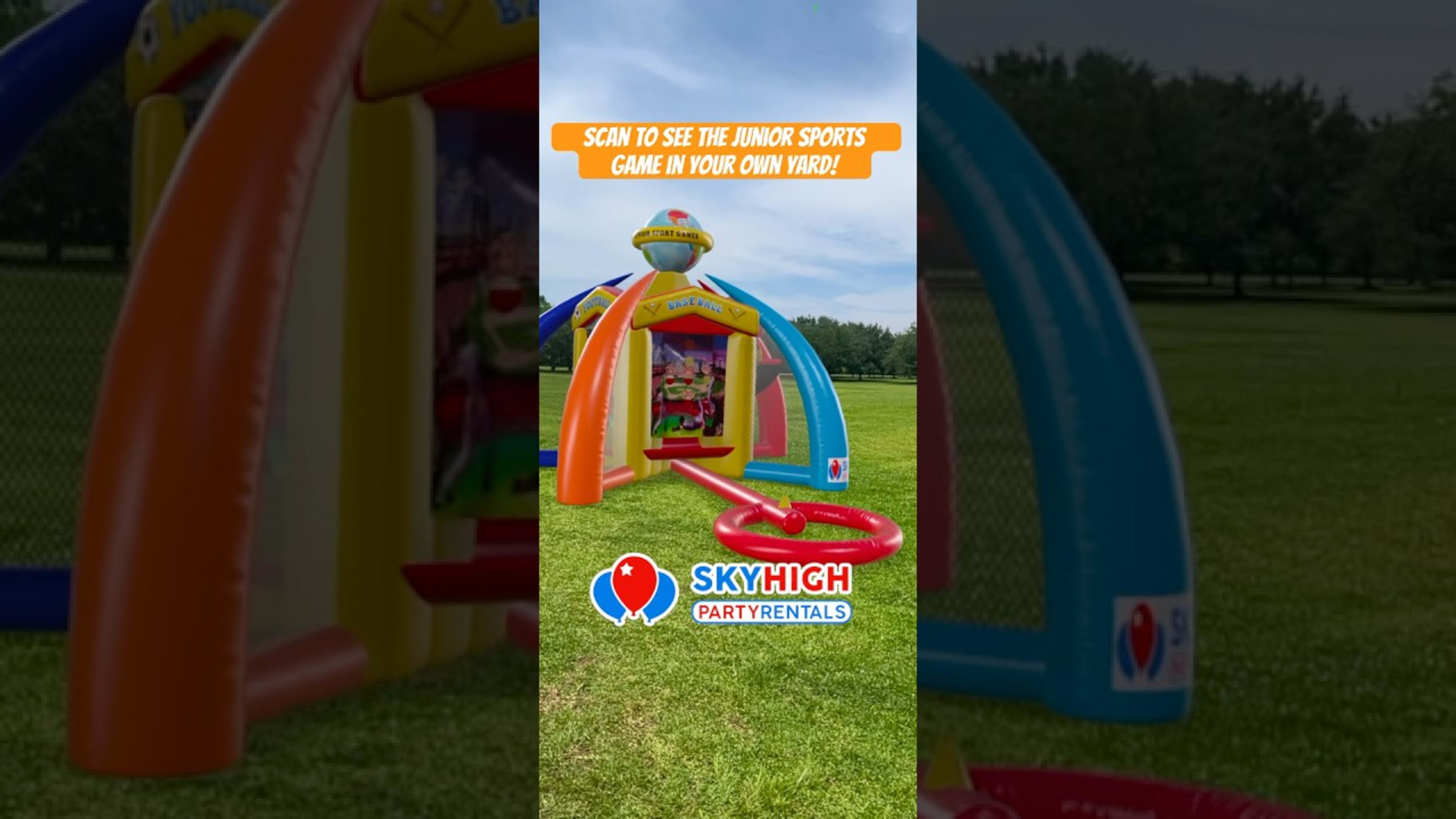 SkyHigh party rentals product featured video