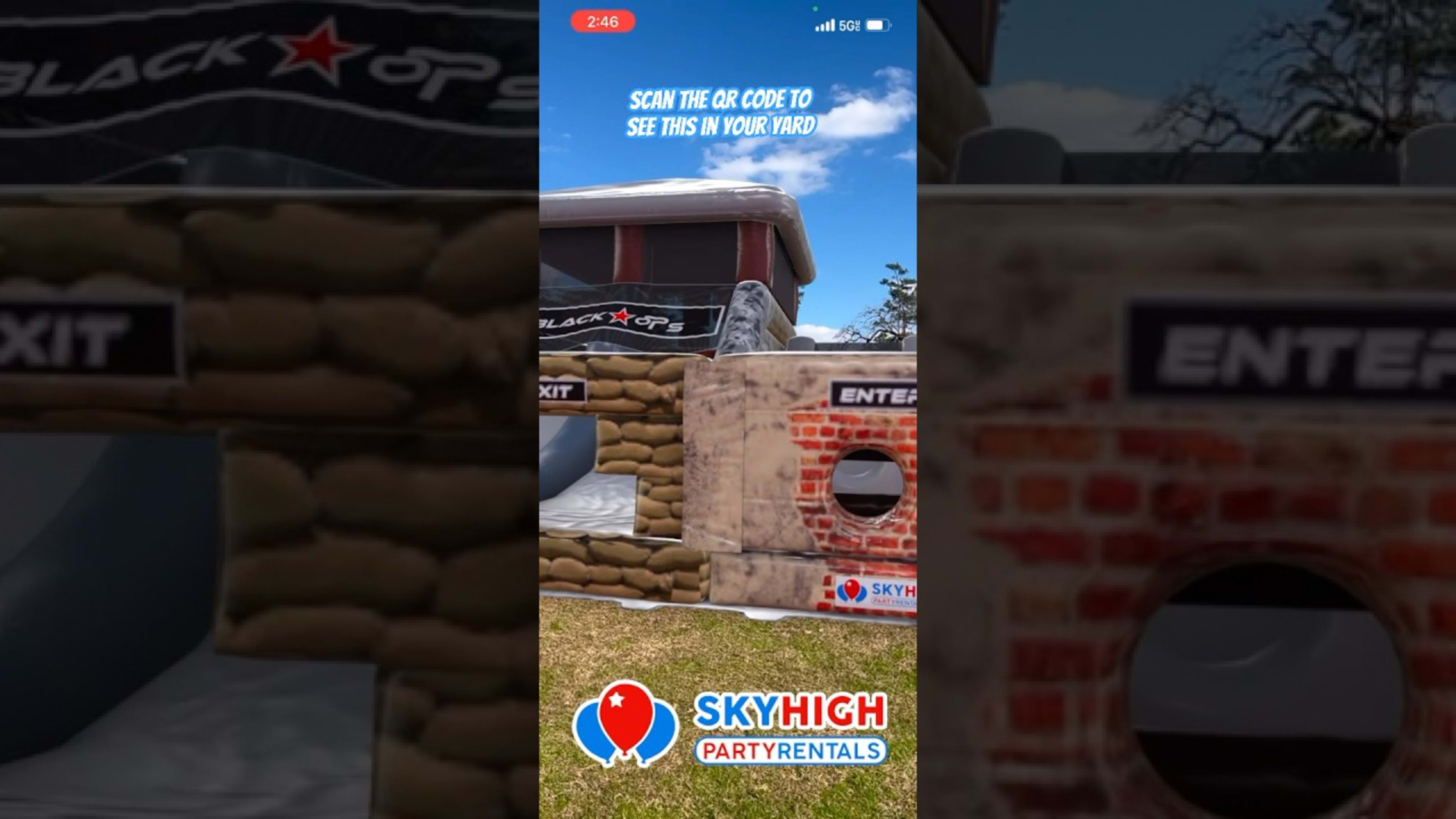 SkyHigh party rentals product featured video