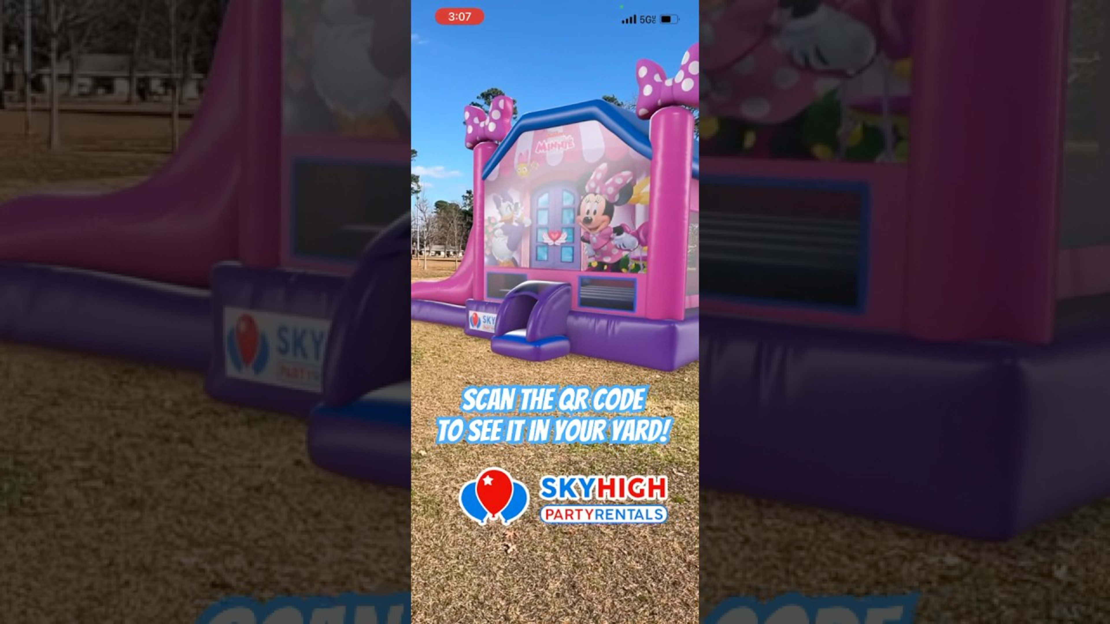 SkyHigh party rentals product featured video