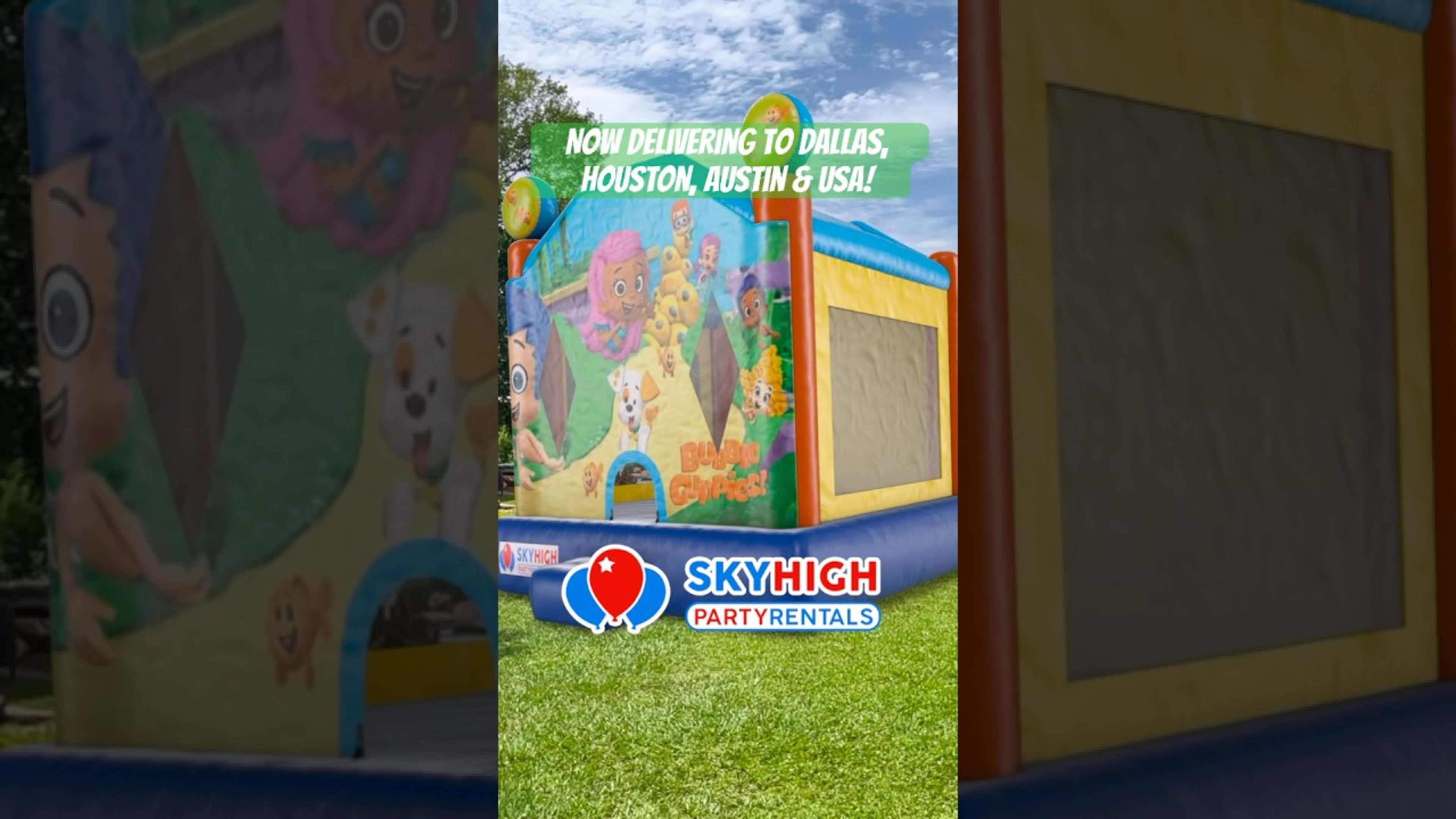 SkyHigh party rentals product featured video