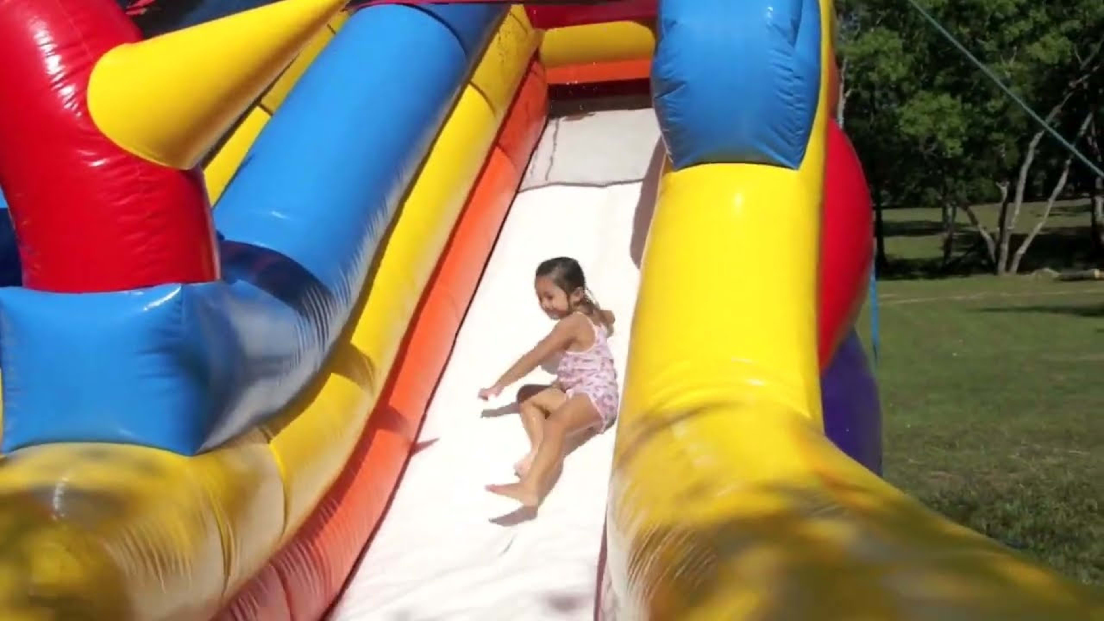 16ft Jr. Double (Dry or Wet/Water Slide) - Video