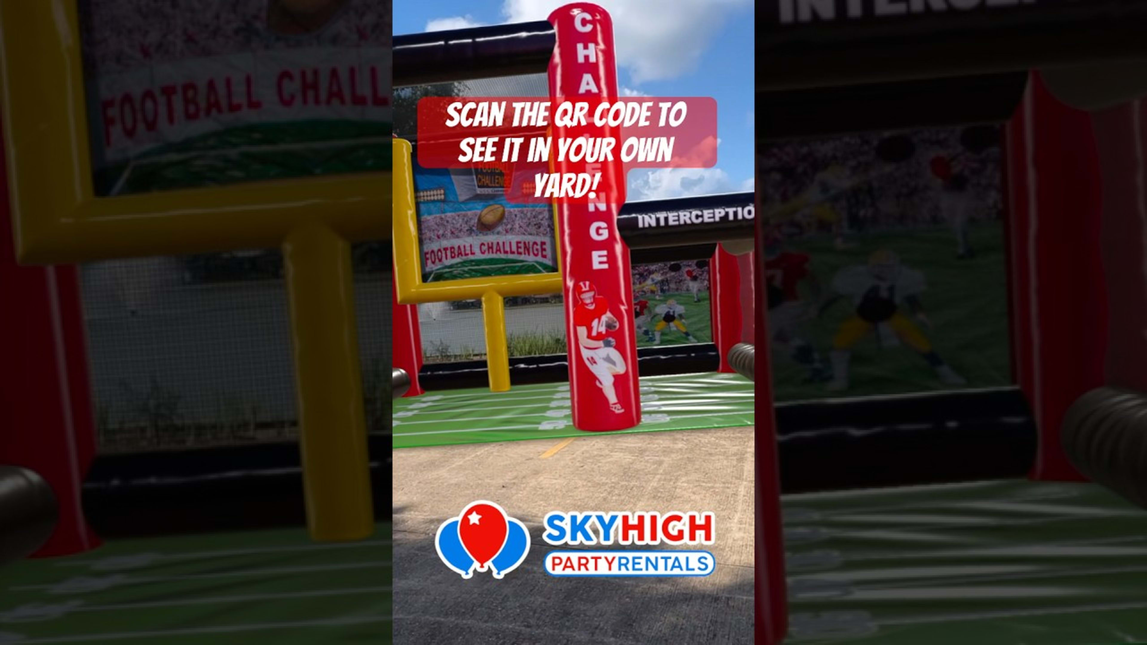 SkyHigh party rentals product featured video