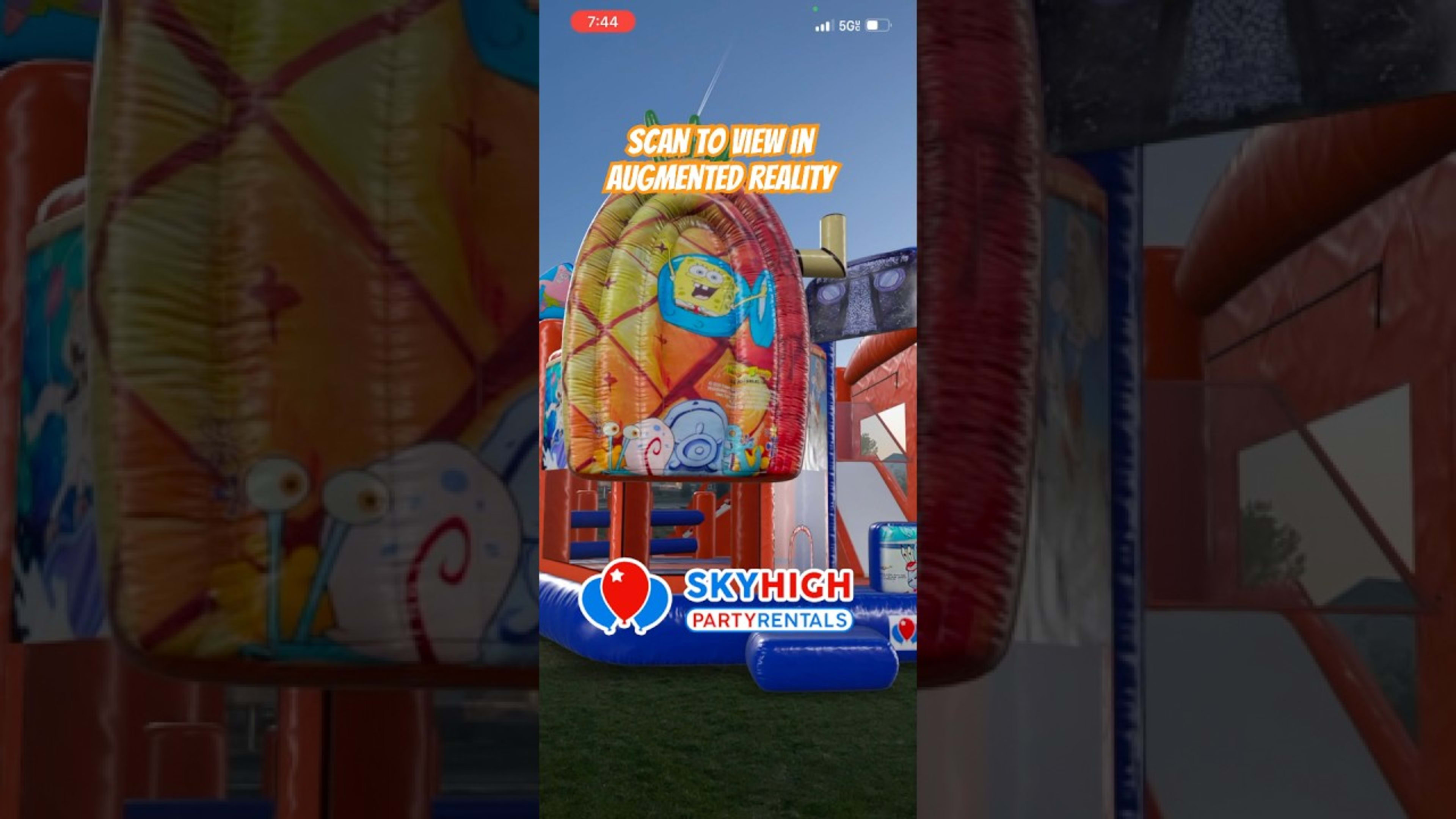 SkyHigh party rentals product featured video