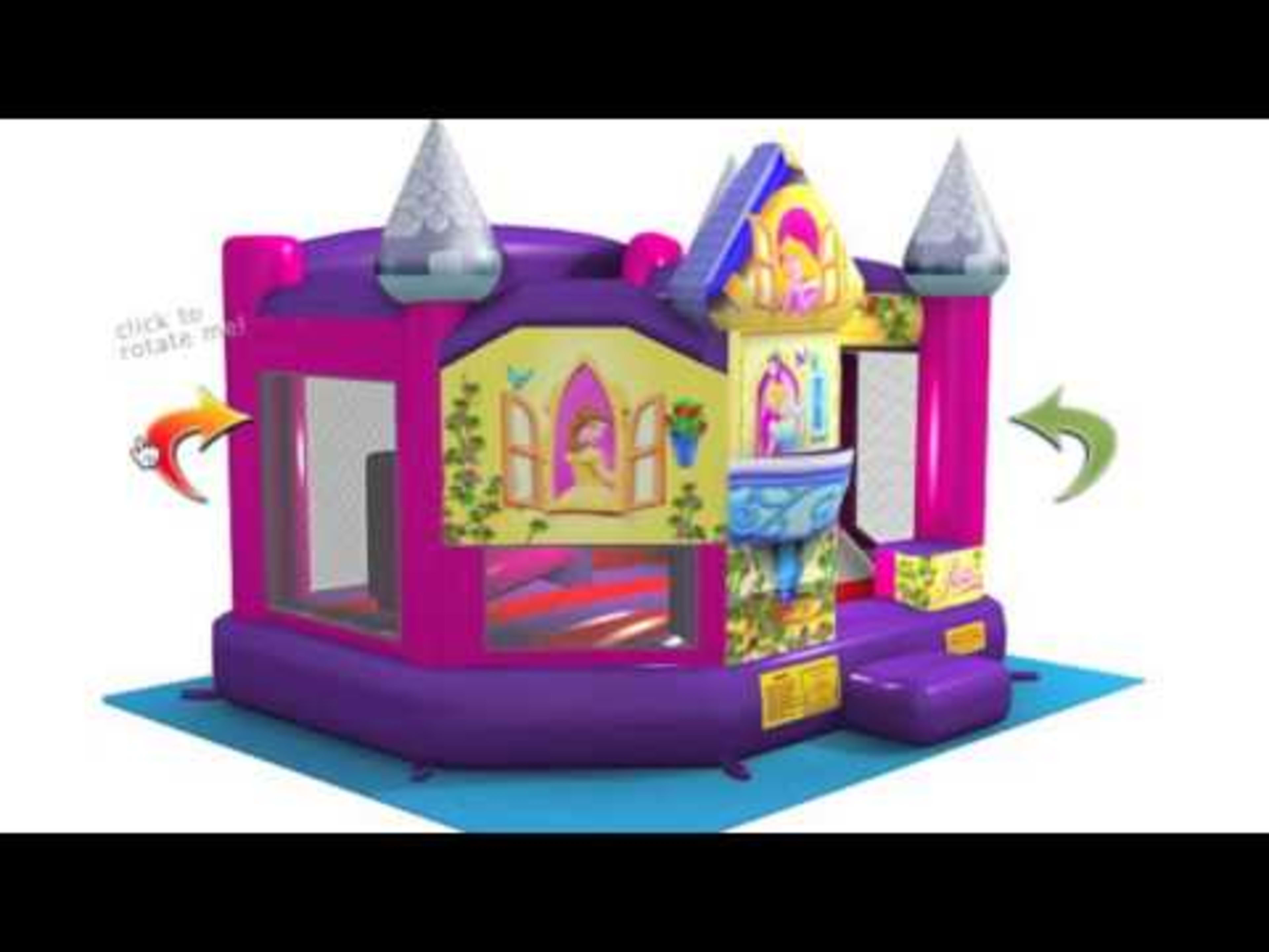 Disney Princess 5in1 w/ (Wet or Dry Slide) - Video