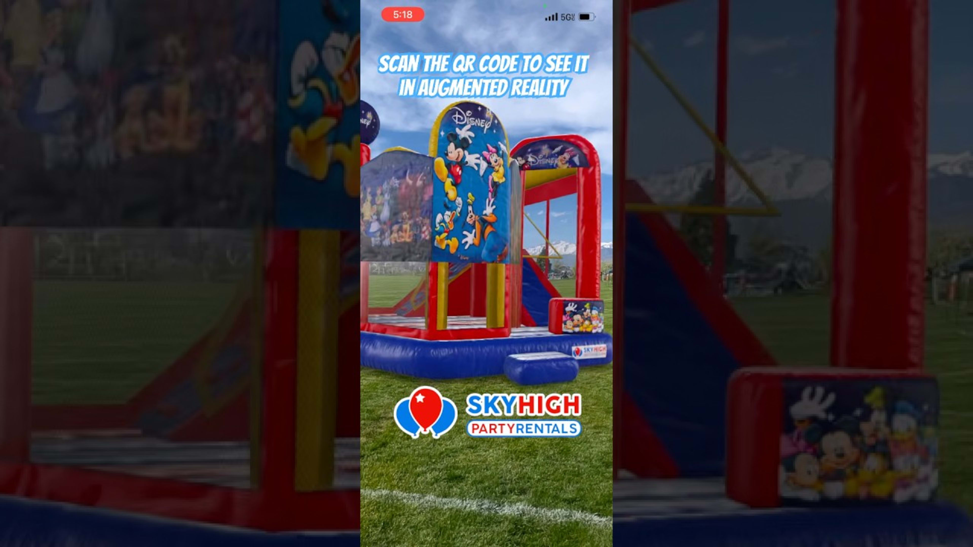 SkyHigh party rentals product featured video