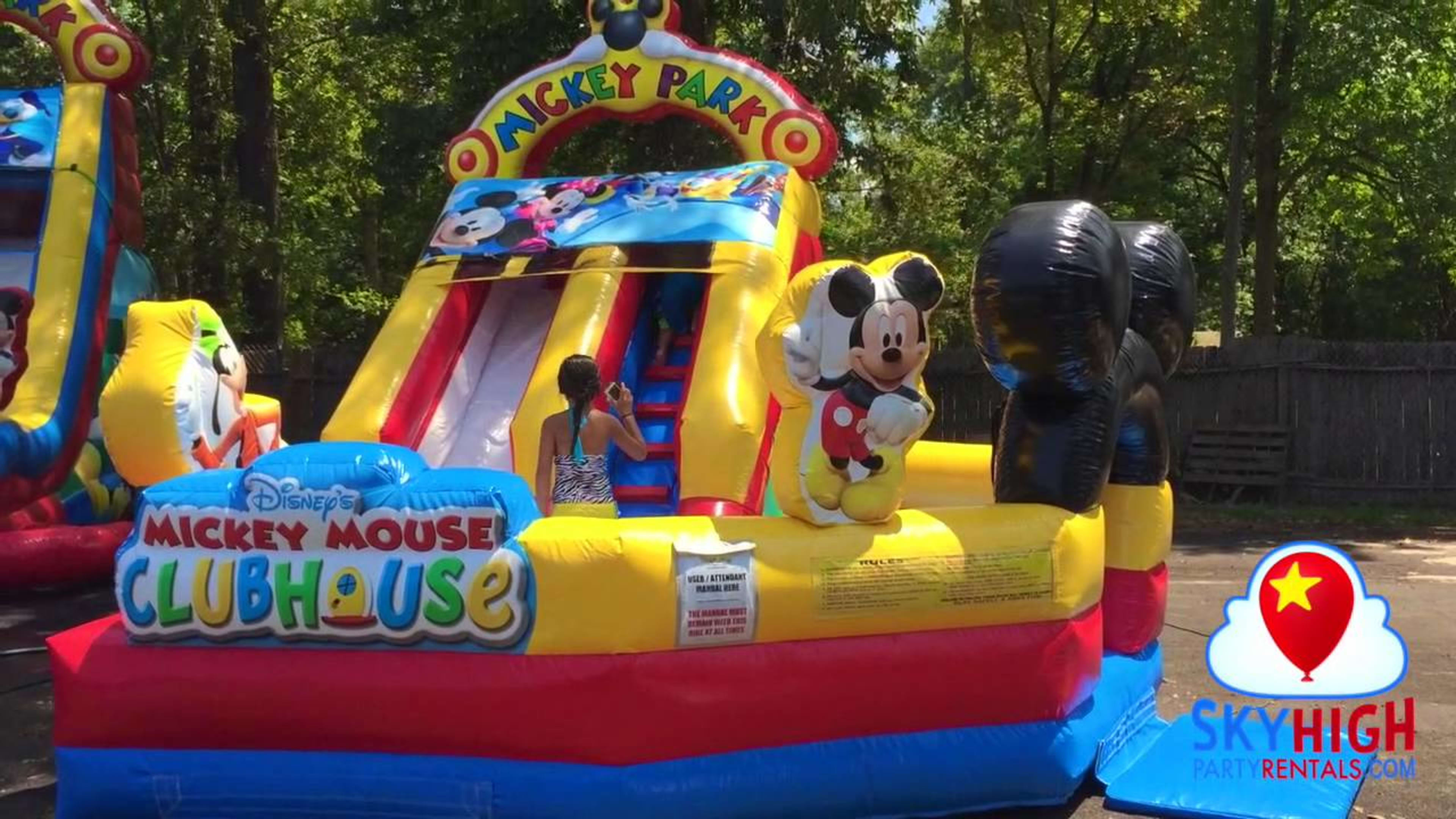Mickey Playzone Toddler Obstacle Combo Slide (Dry/Wet) - Video