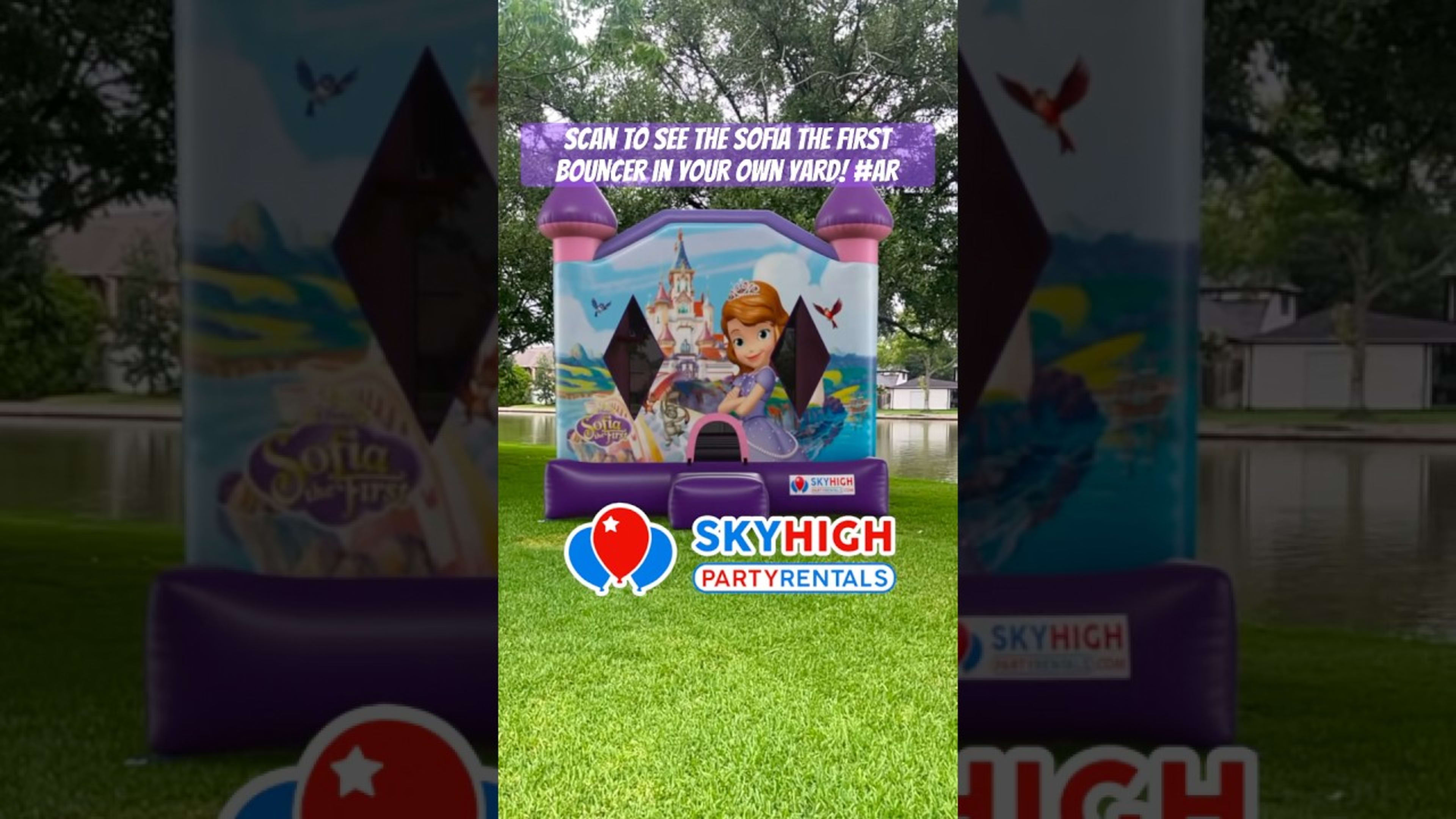 SkyHigh party rentals product featured video