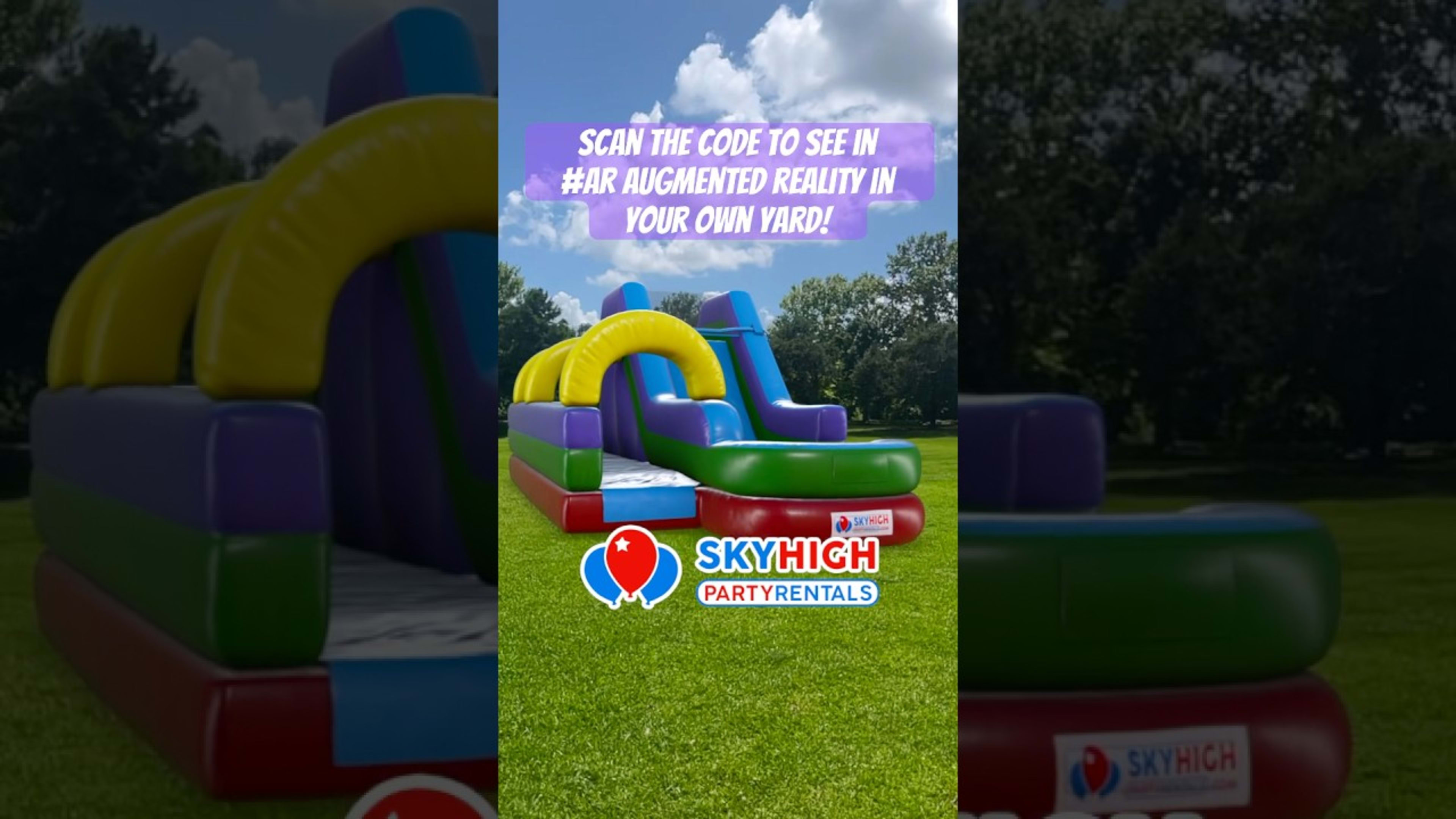 SkyHigh party rentals product featured video