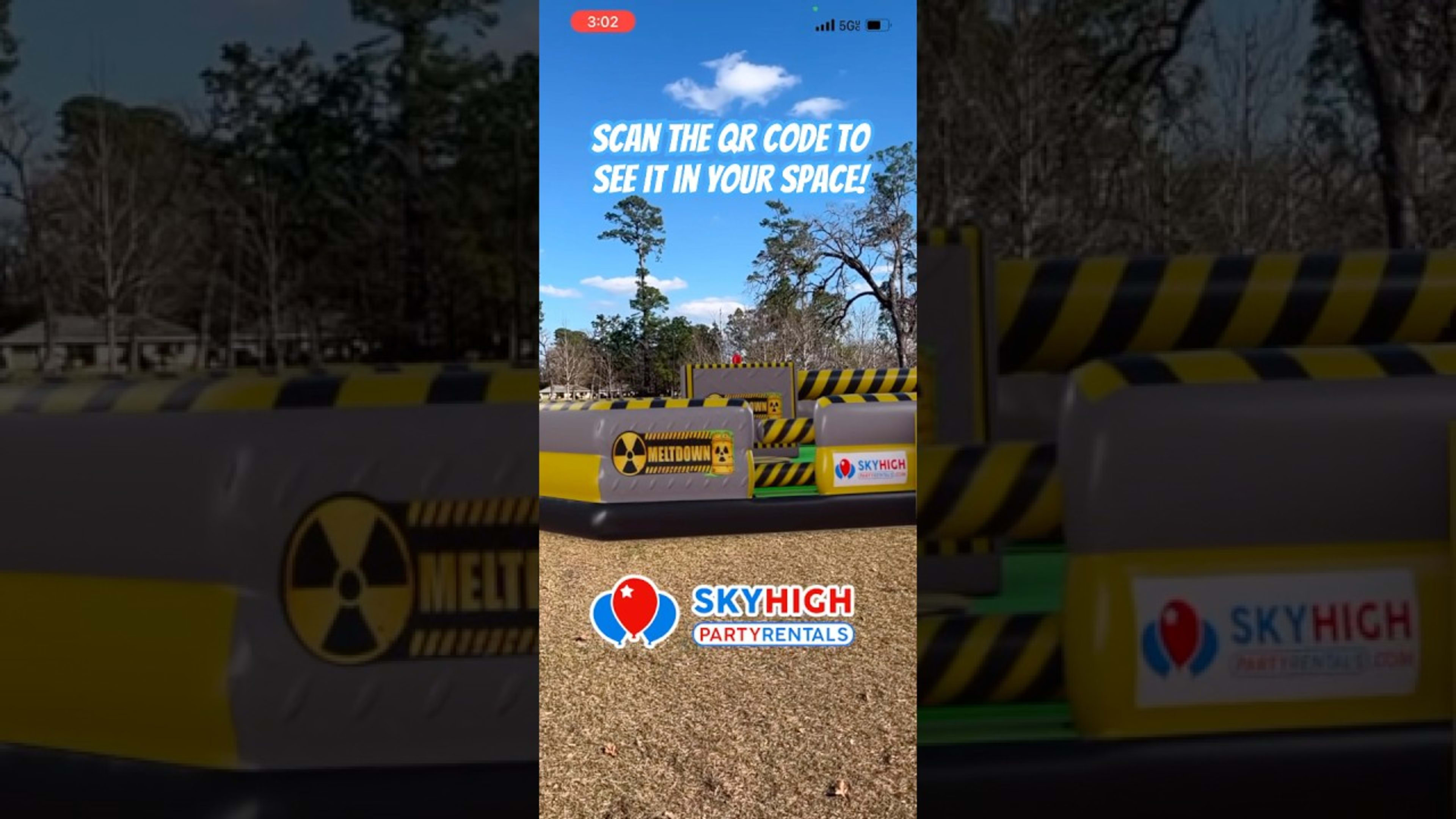 SkyHigh party rentals product featured video