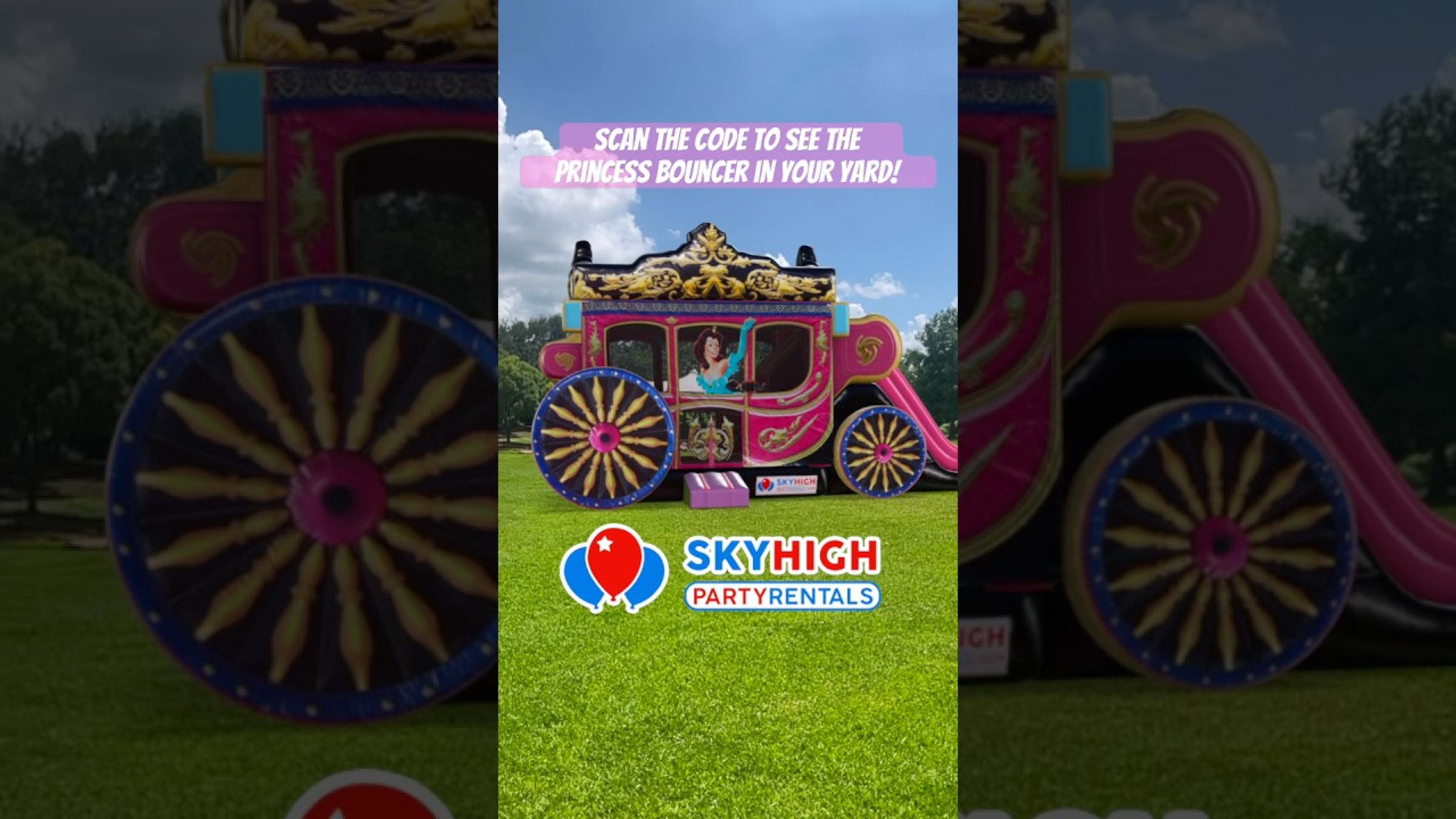 SkyHigh party rentals product featured video