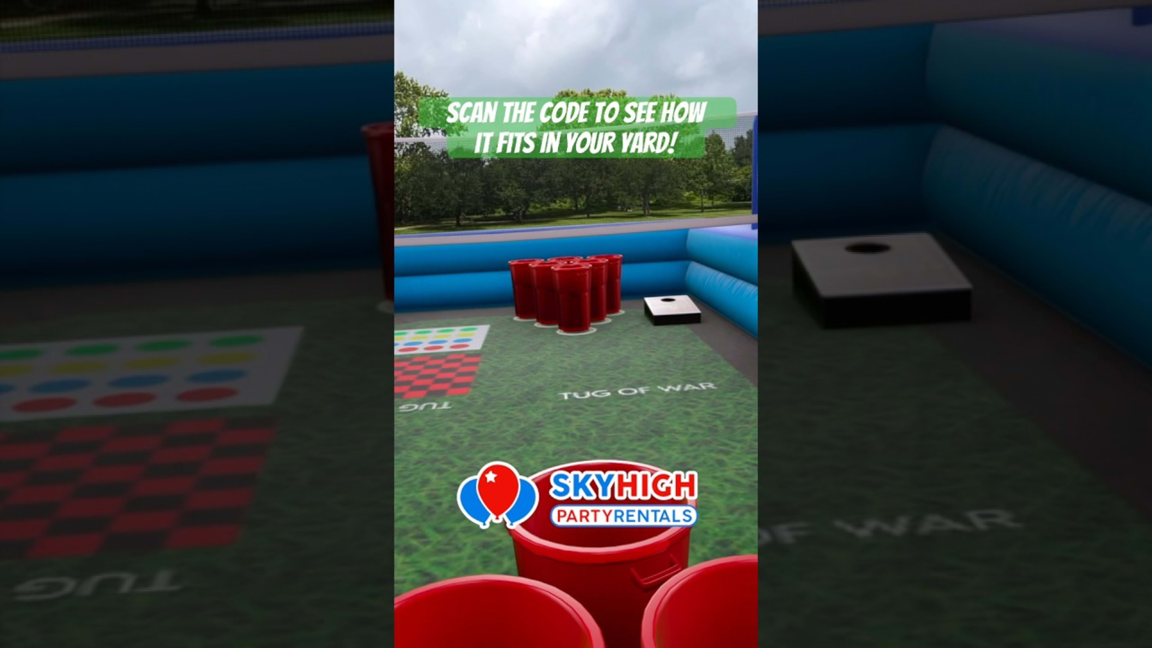 SkyHigh party rentals product featured video