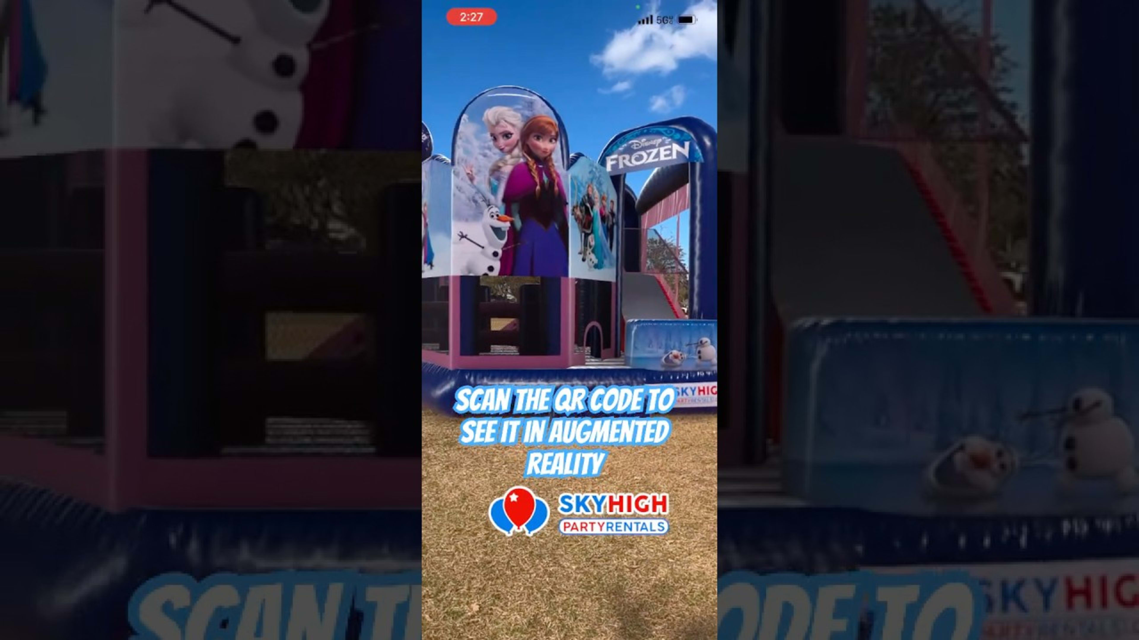 SkyHigh party rentals product featured video